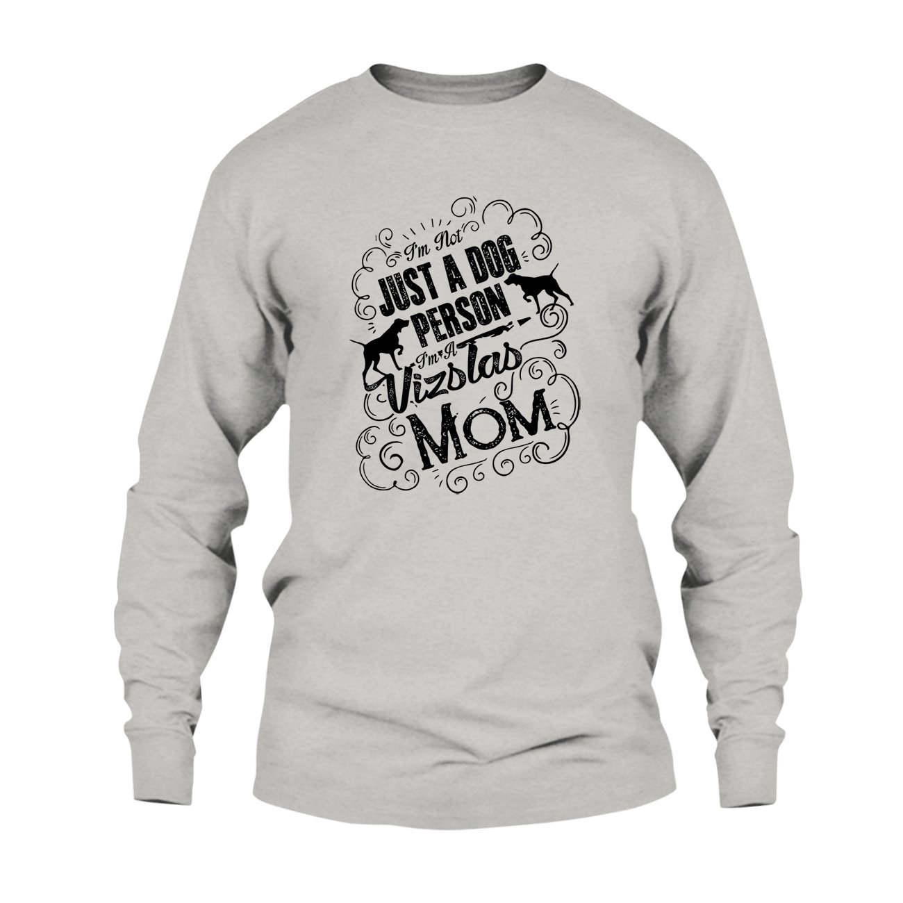 Red Vizsla Mom T-Shirt for Women & Men - Comfortable Dog Lover Apparel for Casual Wear, Gifts, and Outdoor Activities