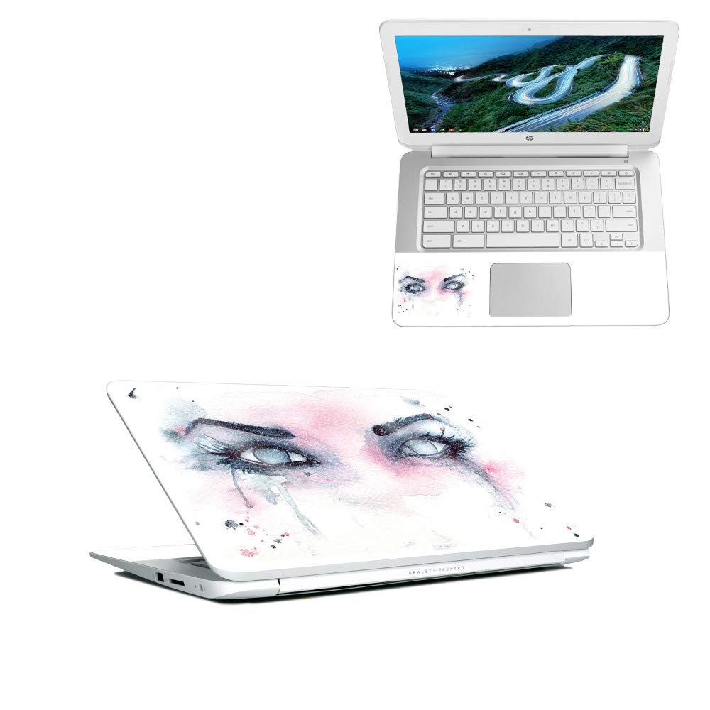 MightySkins Glossy Glitter Protective Skin Cover for HP Chromebook 14