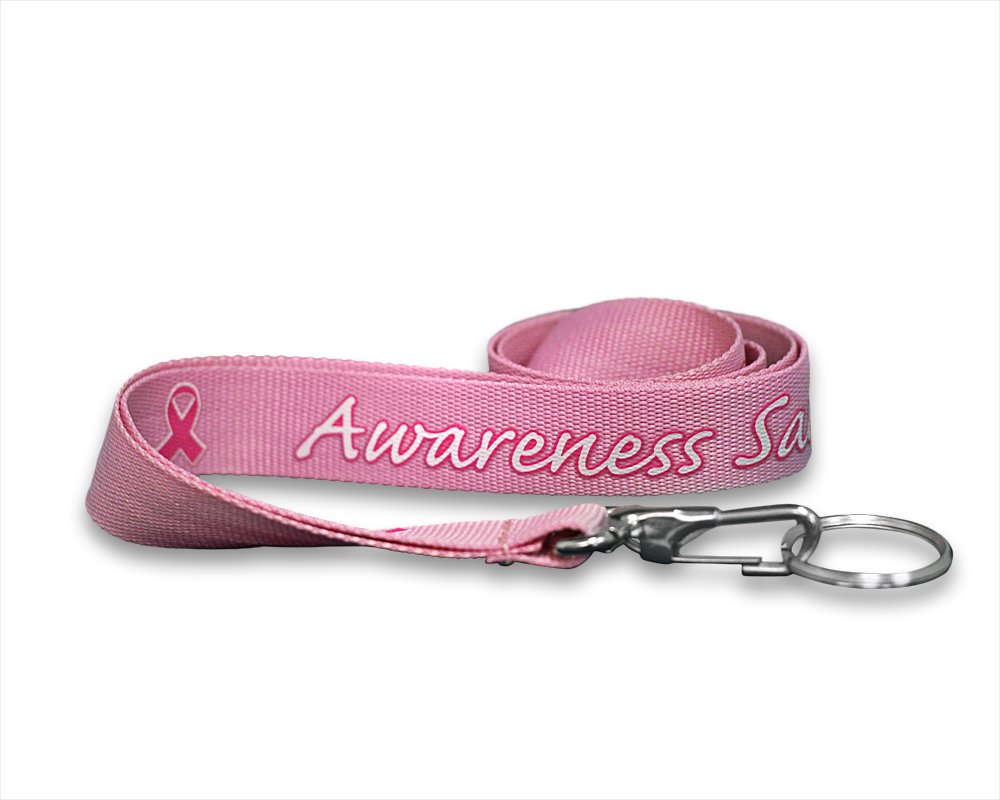 Breast Cancer Awareness Lanyards 5 Pack - Fundraising & Support