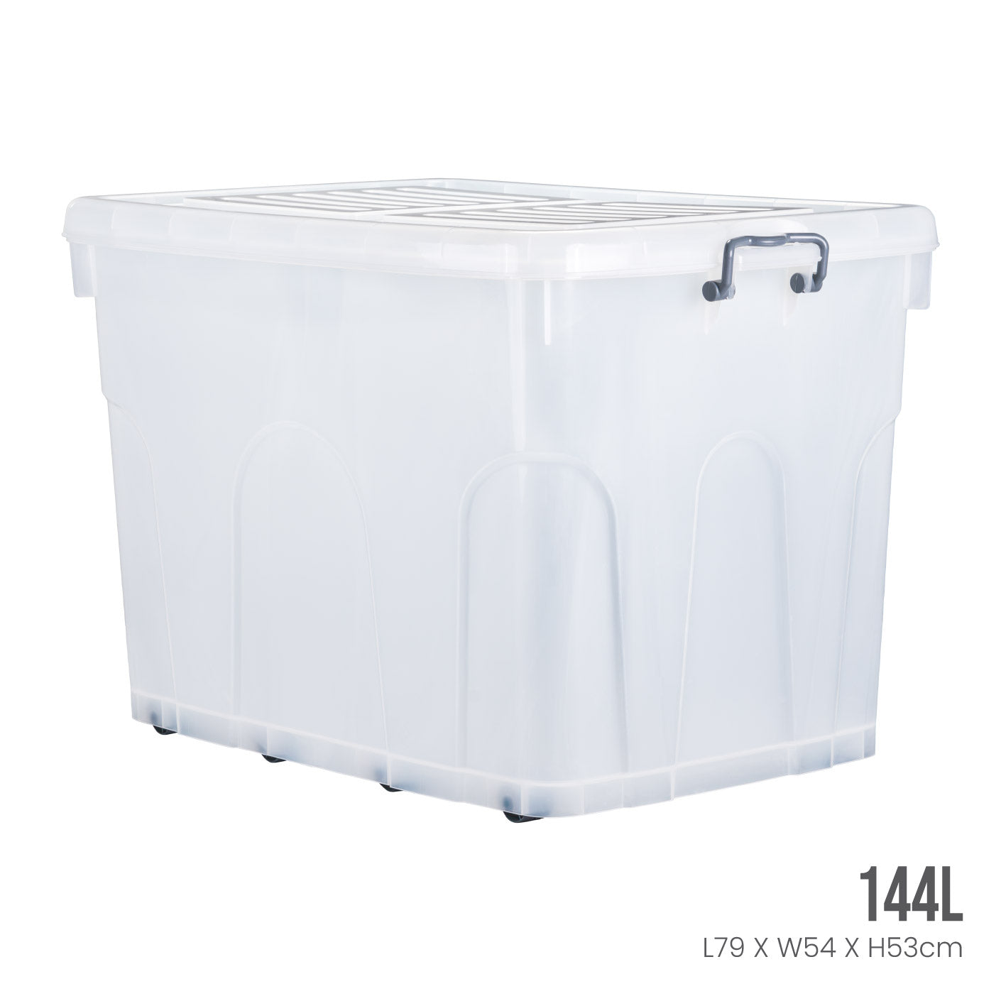 Closet Storage Box with Wheels (9810) - Durable Organizer for Clothes, Toys & Home Essentials - Perfect for Bedroom, Closet & Garage Storage