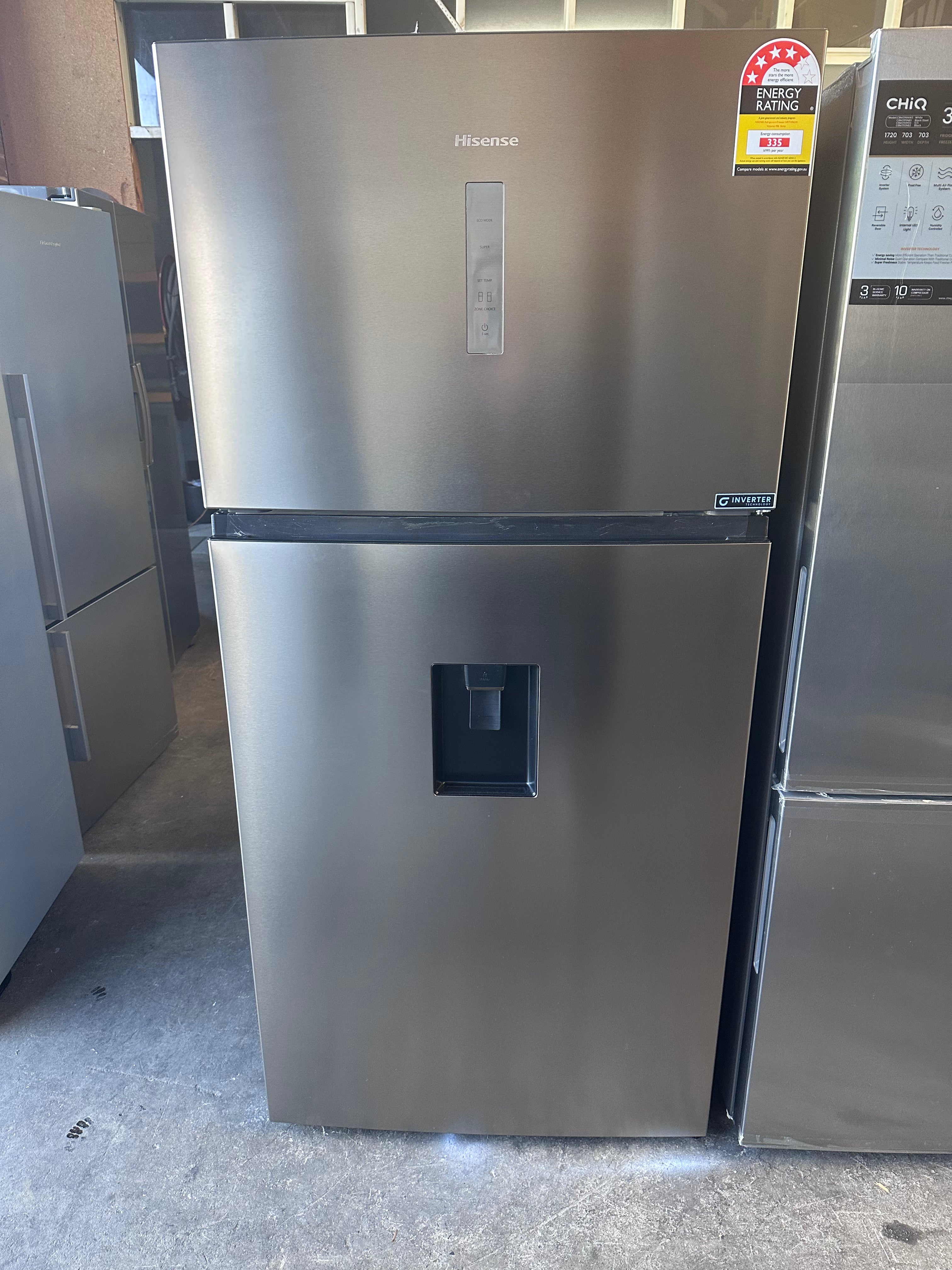 Hisense 496L Top Mount Refrigerator HRTF496SW - Energy Efficient, 3 Years Warranty - Perfect for Kitchens, Apartments & Small Families