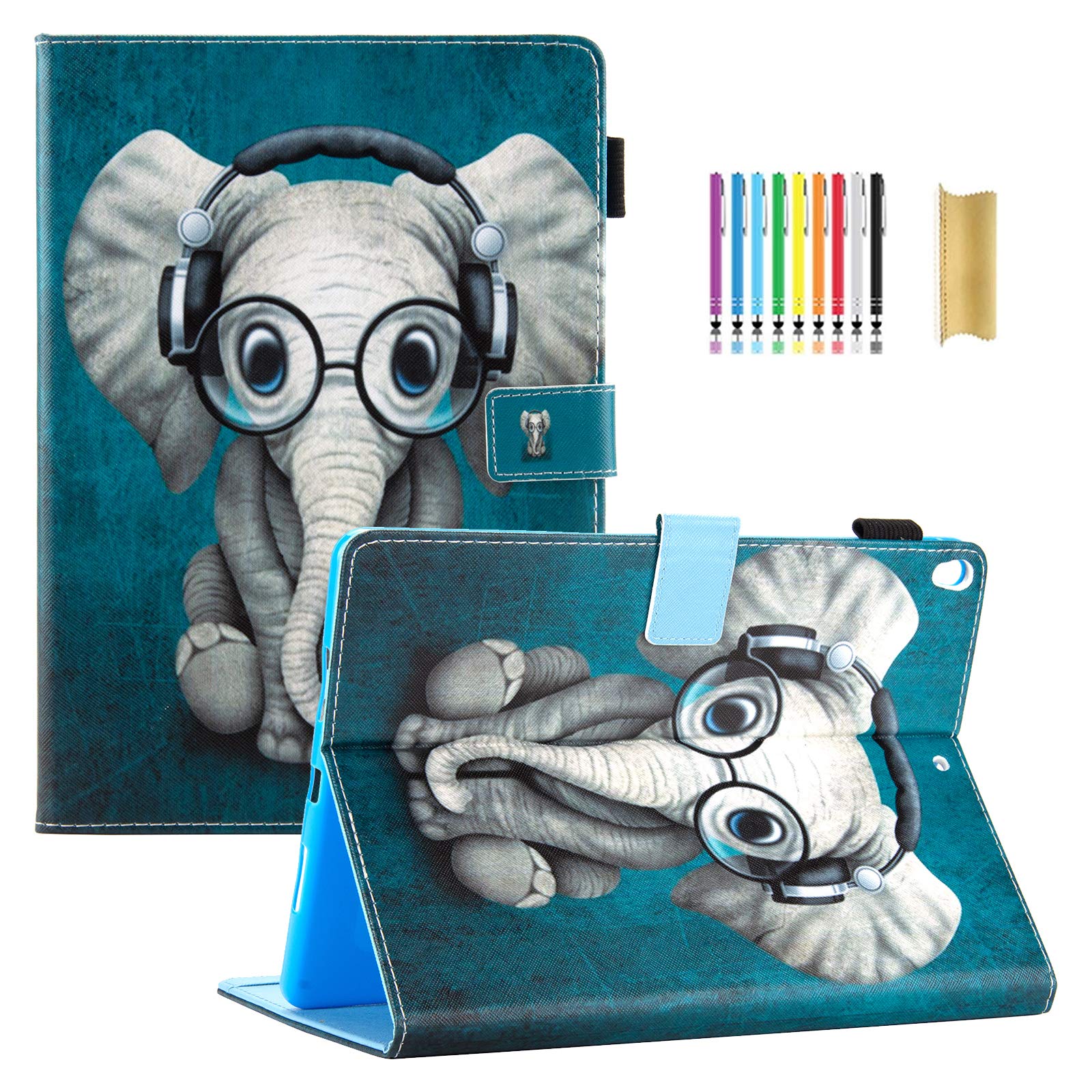 Dteck Leather Wallet Flip Case for iPad Air 3rd Gen (2019) & iPad Pro 10.5
