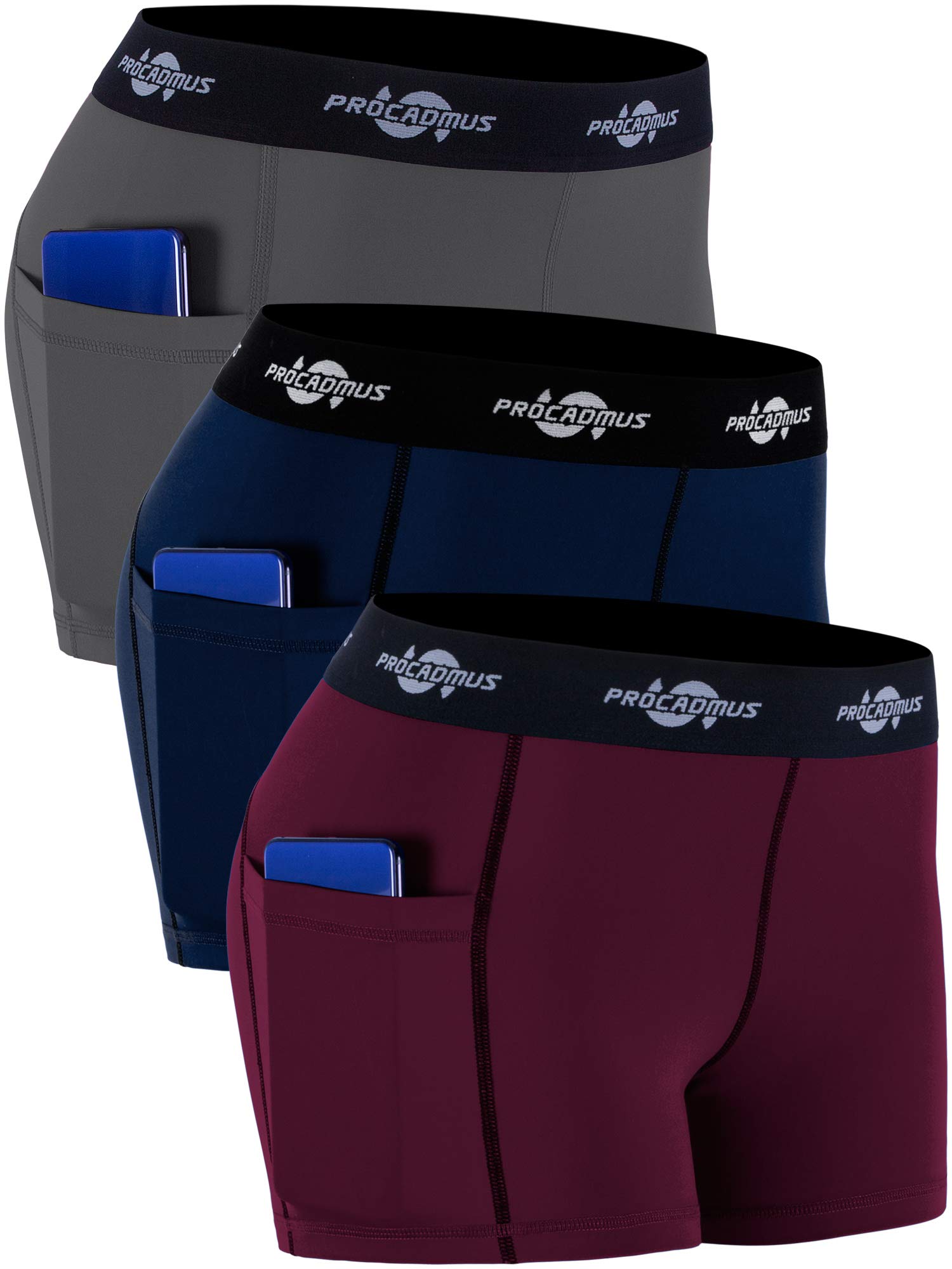 CADMUS Women's Spandex Volleyball Shorts 3
