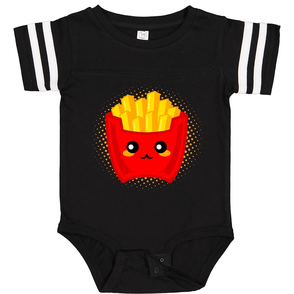 Inktastic Funny French Fries Baby Bodysuit - Cute Food-Themed Outfit for Infants & Toddlers - Perfect for Playdates, Photo Shoots & Casual Wear