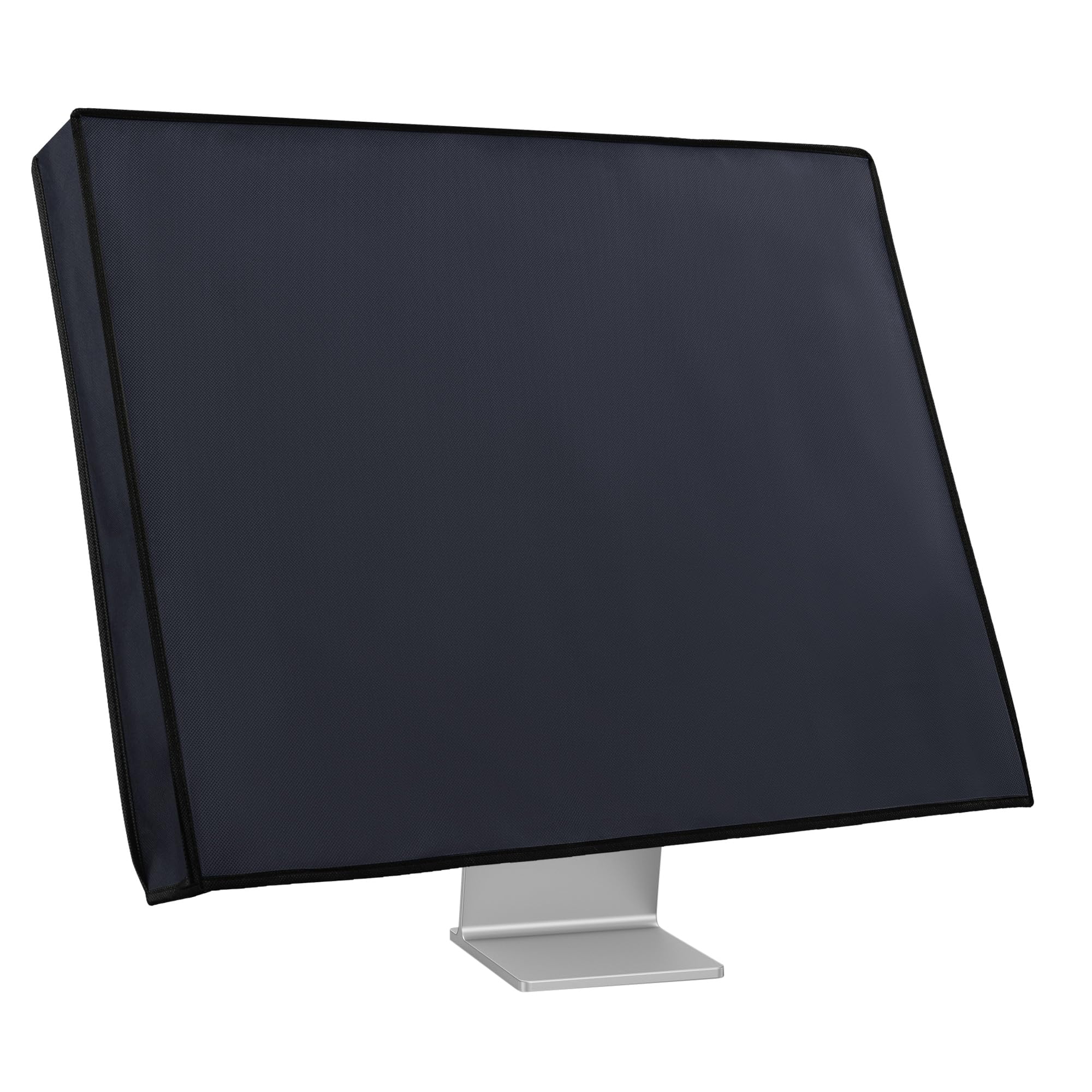 kwmobile 31-32 Inch Monitor Cover - Dustproof Computer Screen Protector in Dark Blue | Perfect for Office, Home & Gaming Setup Protection