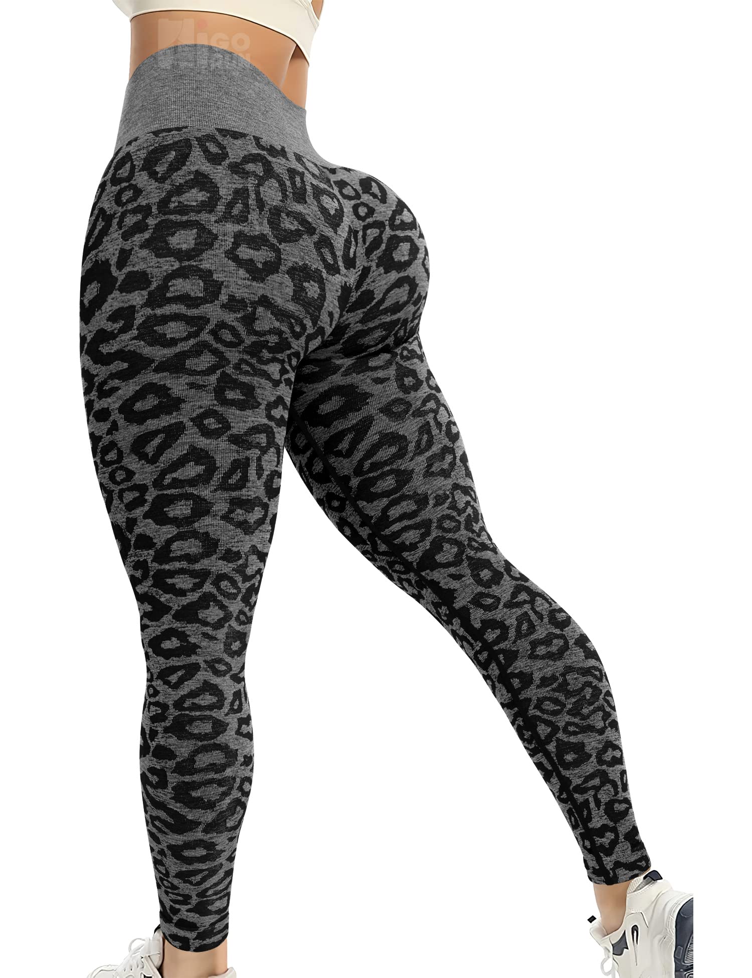 HIGORUN Women's Camo Seamless High Waisted Leggings - Workout, Yoga, Gym & Fitness Pants - Perfect for Running, Training & Active Lifestyle