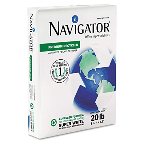 SNANR1120 - Recycled Printer Paper for Inkjet & Laser Printers - 30% Post-Consumer Waste - Perfect for Office, School & Home Printing