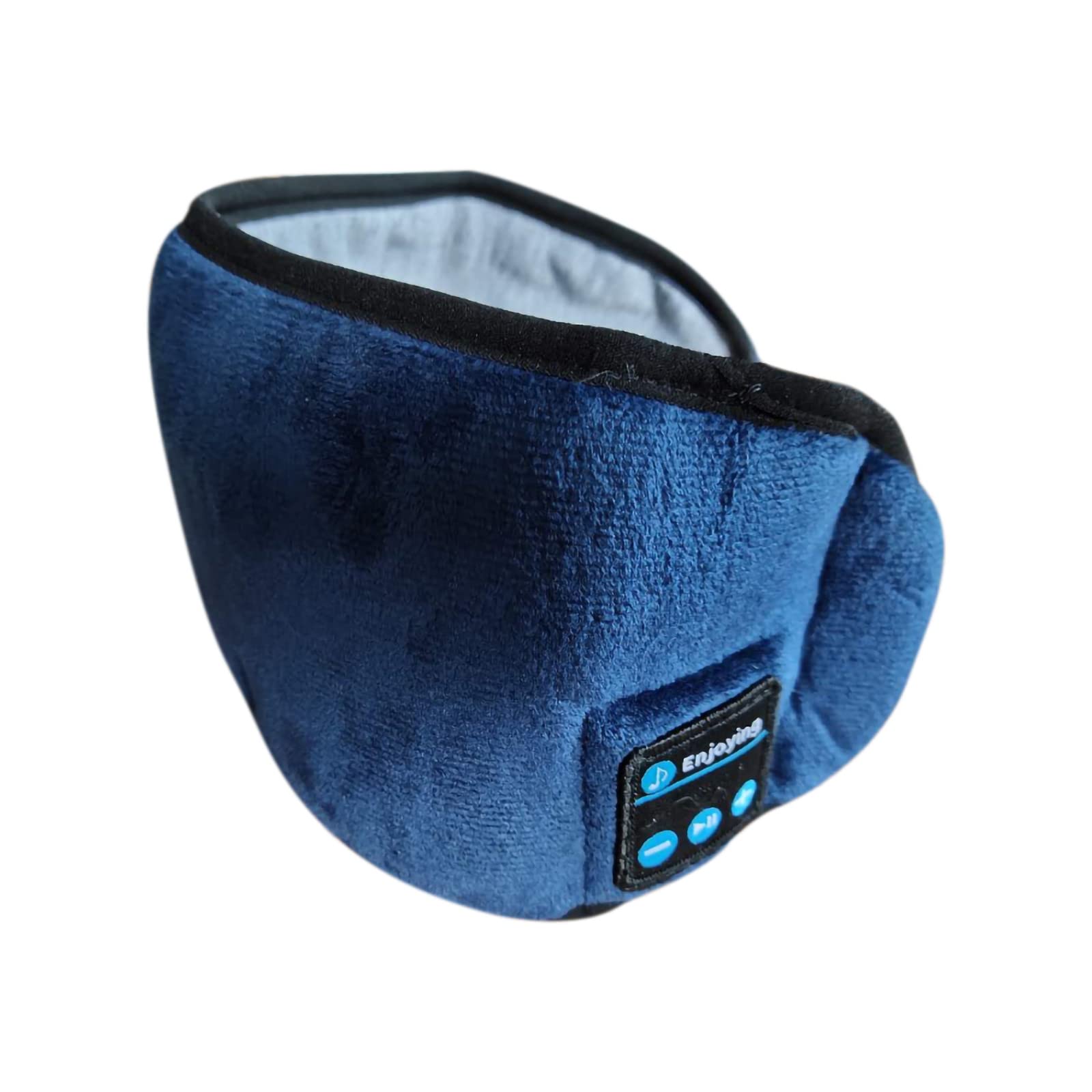 Bluetooth Sleep Mask with Wireless Music & Phone Calls - Ultra-Thin Stereo Headphones for Side Sleepers | Perfect for Travel, Meditation & Relaxation