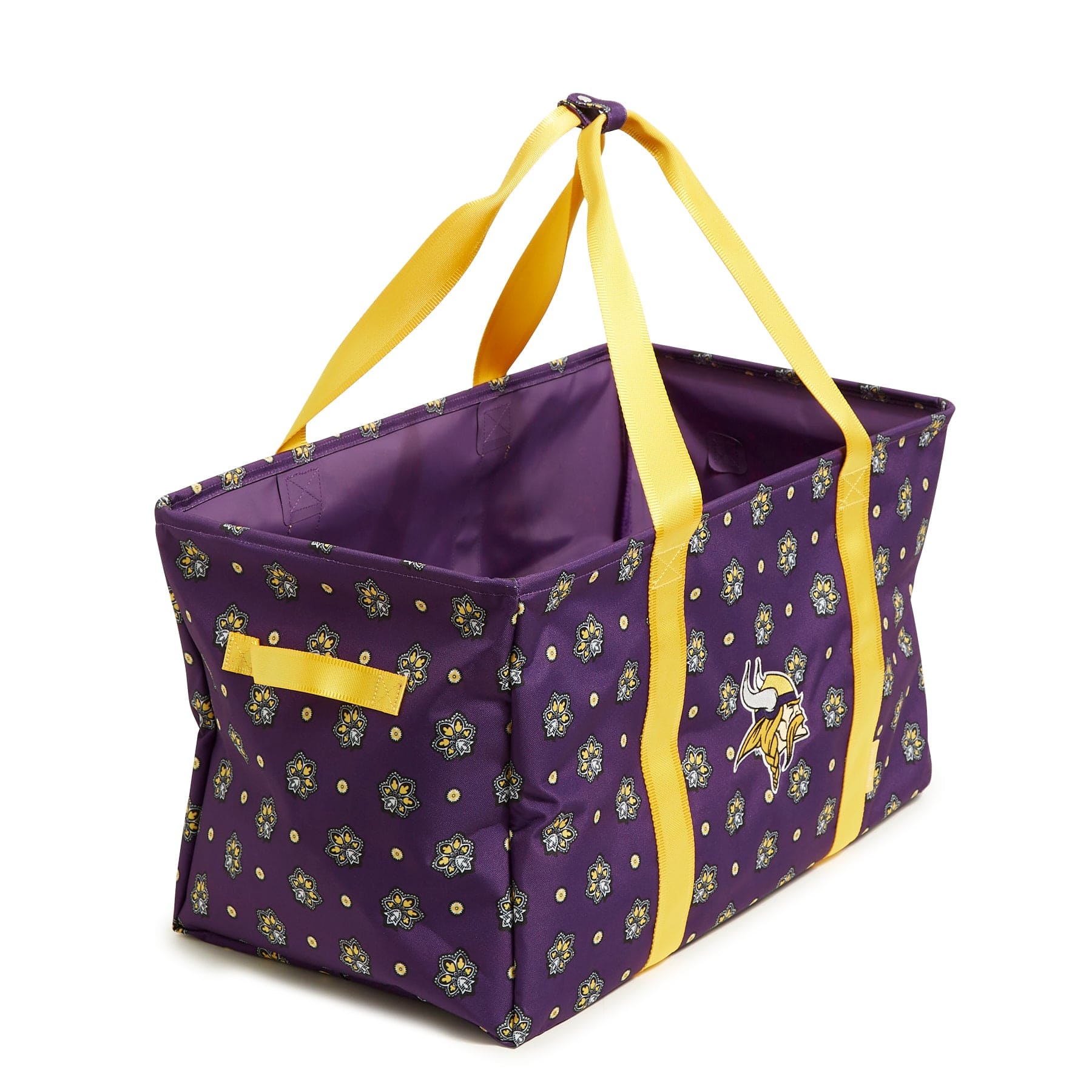 NFL Large Car Tote Bag - Spacious Multi-Purpose Organizer for Sports Fans | Perfect for Road Trips, Tailgating & Game Day Essentials