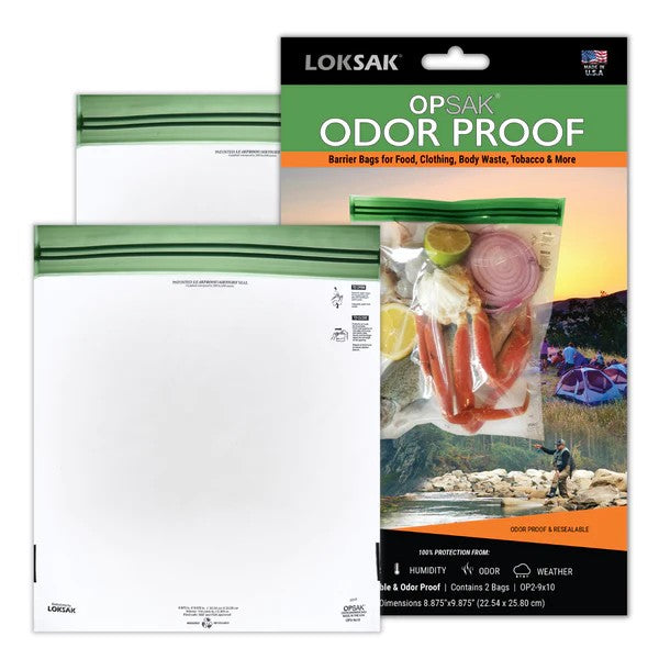LOKSAK OPSAK Odor Proof Bags - Waterproof, Airtight Storage for Food, Cannabis & Outdoor Gear | Perfect for Camping, Hiking & Travel