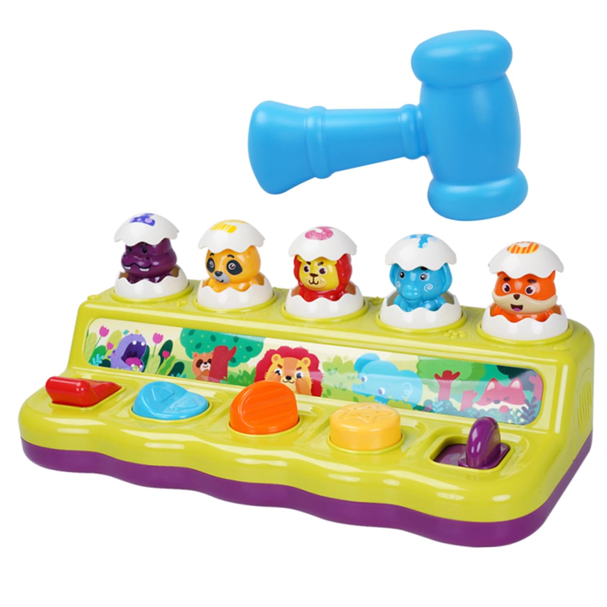 ERINGOGO 1 Set Light Up Musical Baby Toys - Early Educational Learning Toys for Toddlers & Infants with Fun Lights & Sounds - Perfect for Playtime, Sensory Development & Preschool Learning Activities