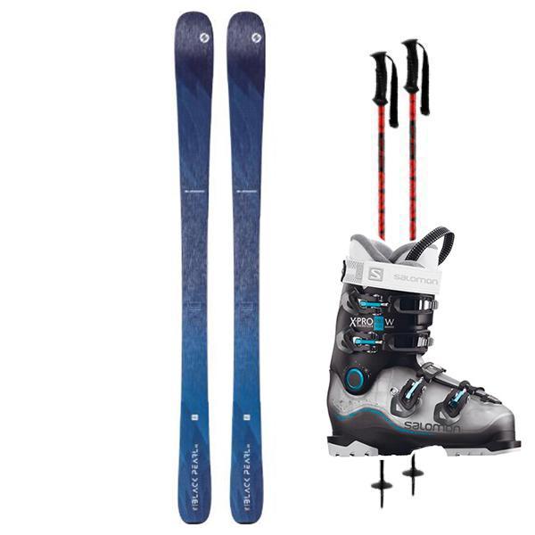 Blizzard Women's Black Pearl 88 Premium All-Mountain Ski Package - Perfect for Powder, Groomers & Freeriding | Best Women's Skis for Intermediate to Advanced Skiers