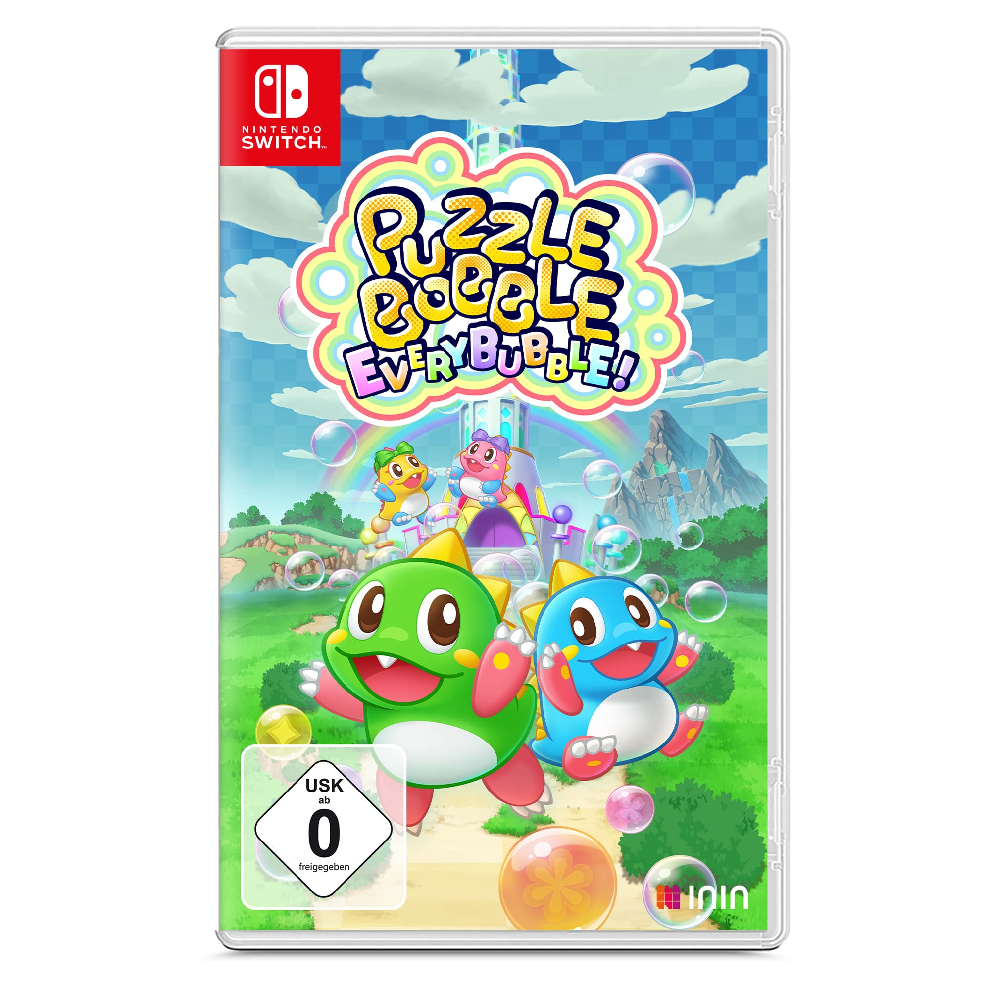 Puzzle Bobble Everybubble - Fun Bubble Shooter Puzzle Game for Nintendo Switch - Perfect for Family Game Night & Party Entertainment