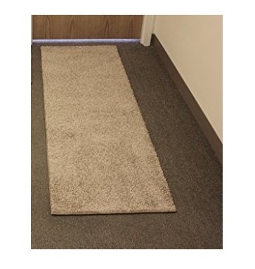 2'x10' Economy Runner Carpet Rug Set - 25 Oz. Taffy Apple Beige Frieze for Home, School & Office Use | Non-Slip Floor Mat for Hallways, Classrooms & Entryways (5-Pack)