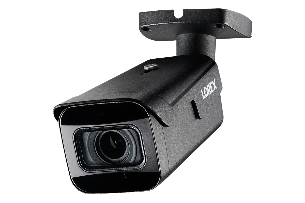 4K Ultra HD 8MP Motorized Varifocal Outdoor Security Camera with 4x Optical Zoom, 30FPS Real-Time Recording & 2-Way Audio - Ideal for Home Surveillance, Business Monitoring and Night Vision Security