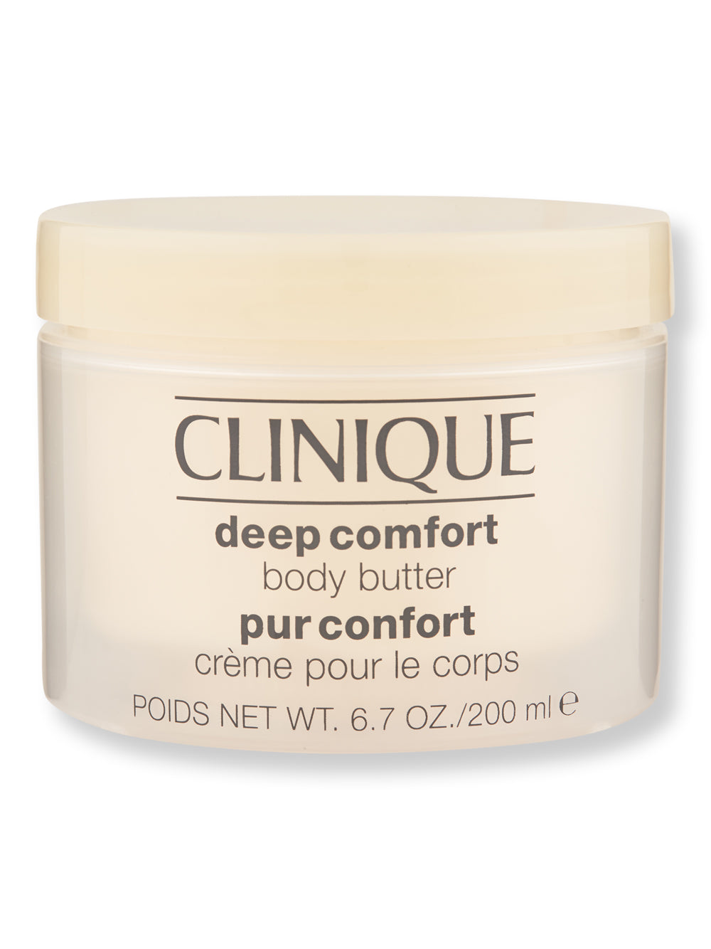 Clinique Deep Comfort Body Butter - Ultra Hydrating Moisturizer for Dry Skin | 24-Hour Nourishment | Ideal for Winter & Sensitive Skin Care Routine