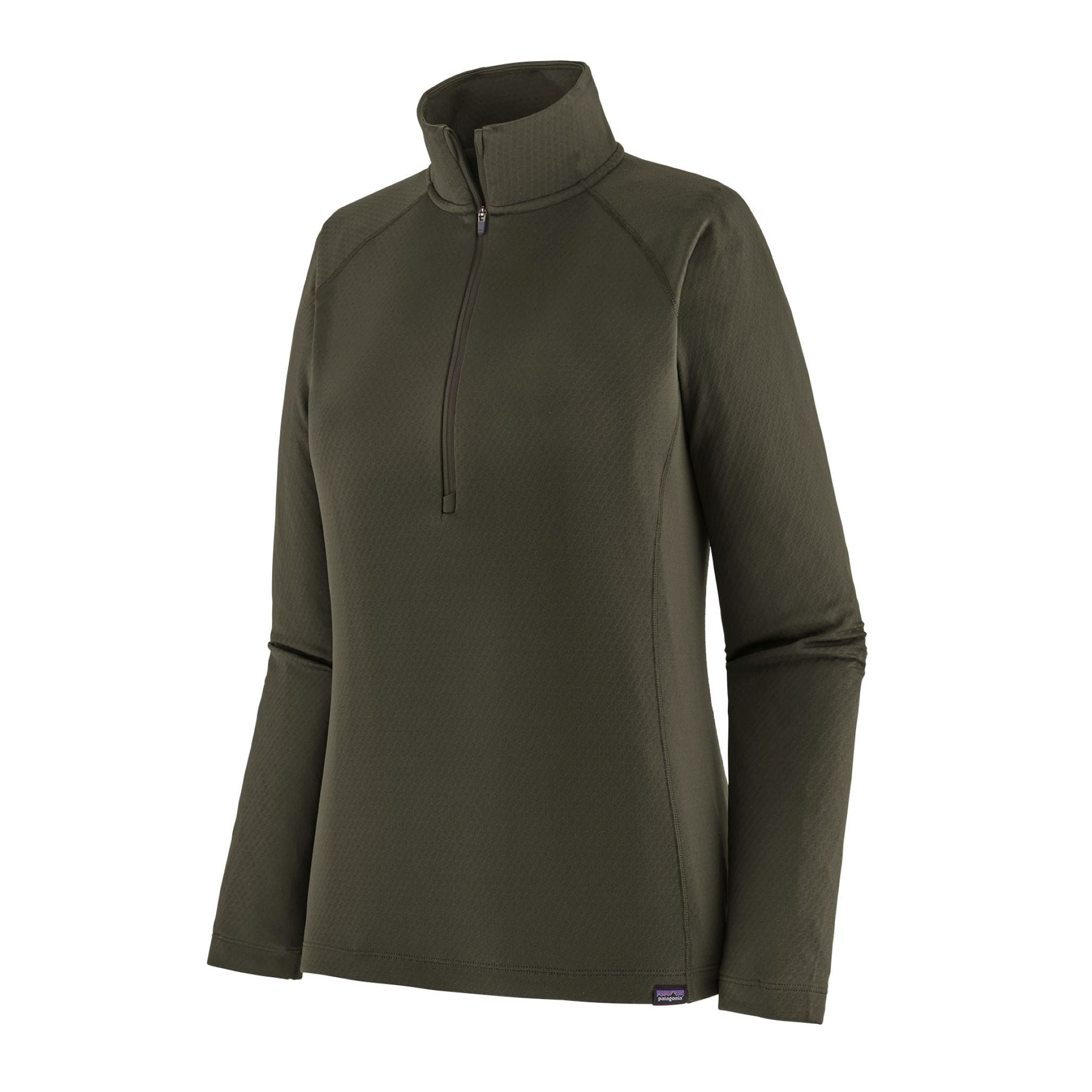 Women's Capilene Midweight Zip Neck Thermal Base Layer - Moisture-Wicking & Breathable for Hiking, Skiing & Outdoor Activities | F24