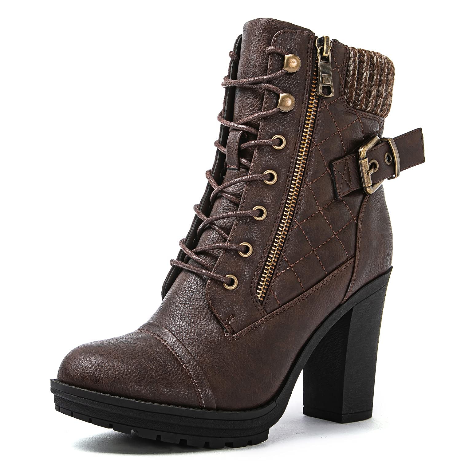 GLOBALWIN Women's High Heel Boots - Stylish & Comfortable Winter Boots for Women | Perfect for Office, Party & Night Out