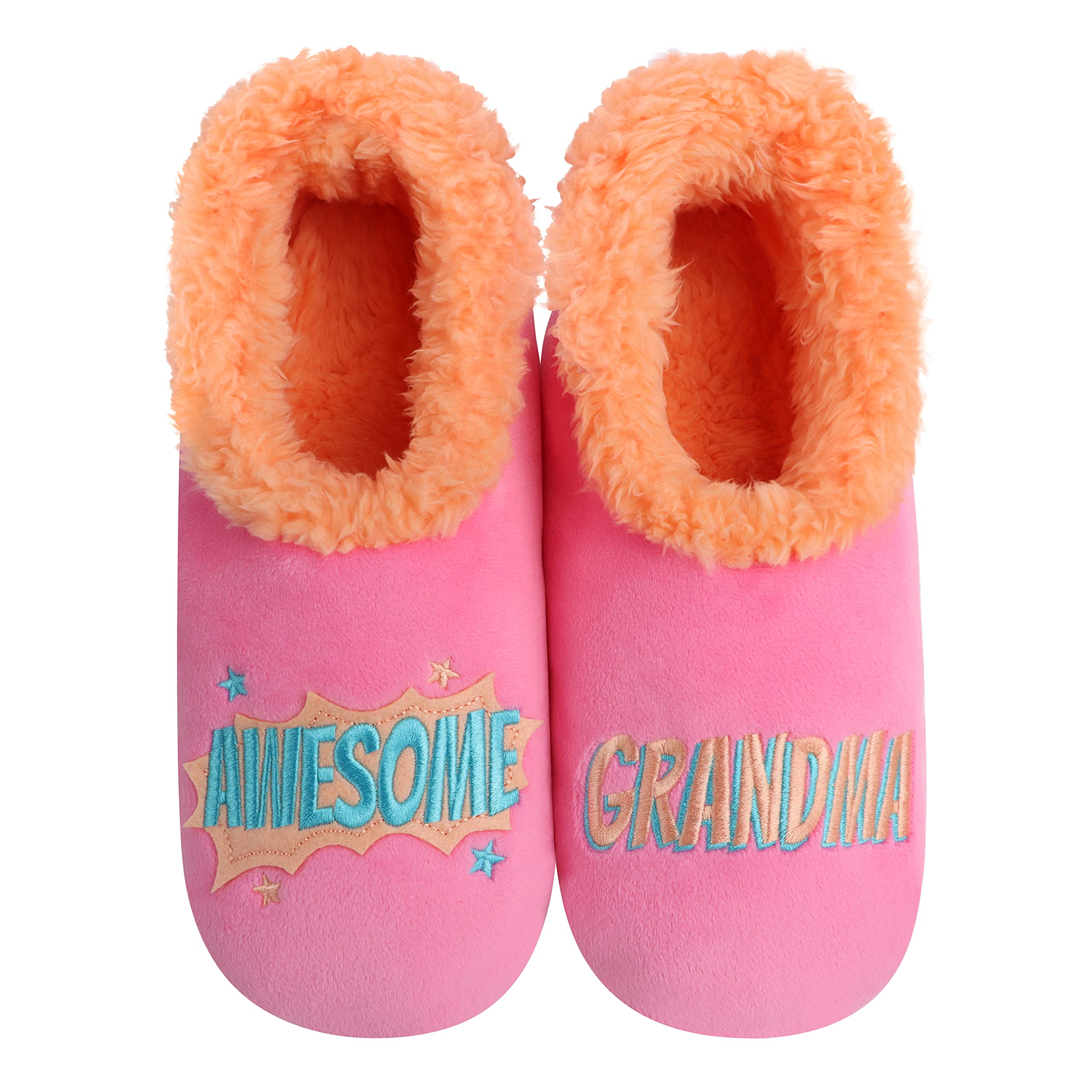 Cozy Snoozies Pairable Slipper Socks for Women - Non-Slip Fuzzy House Slippers with Fun Designs | Perfect for Indoor Relaxation, Lounging & Gift Giving