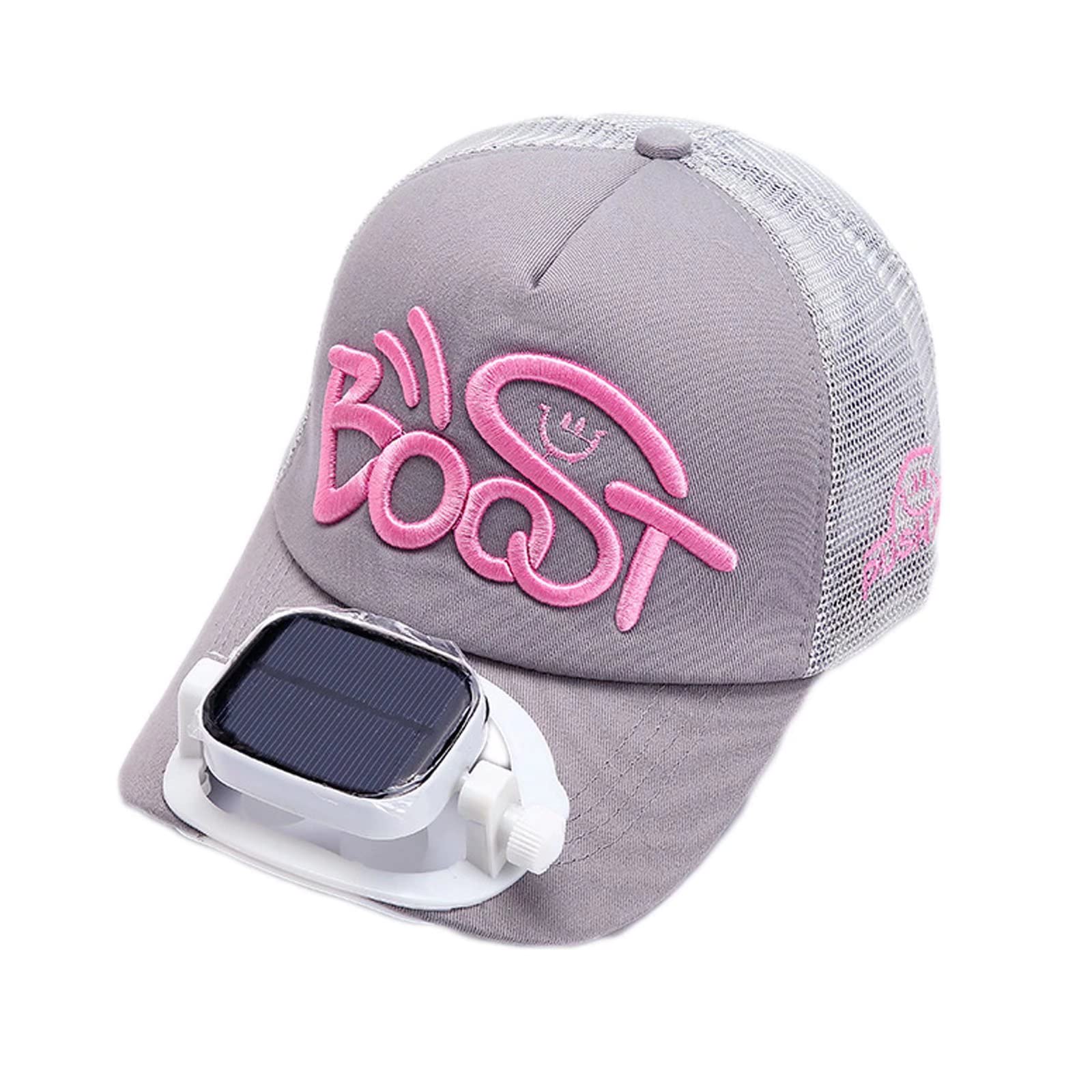 Solar Powered Cooling Fan Baseball Cap - UV Protection Sun Hat for Outdoor Sports, Travel & Camping - Perfect for Hiking, Running, Beach and Summer Activities