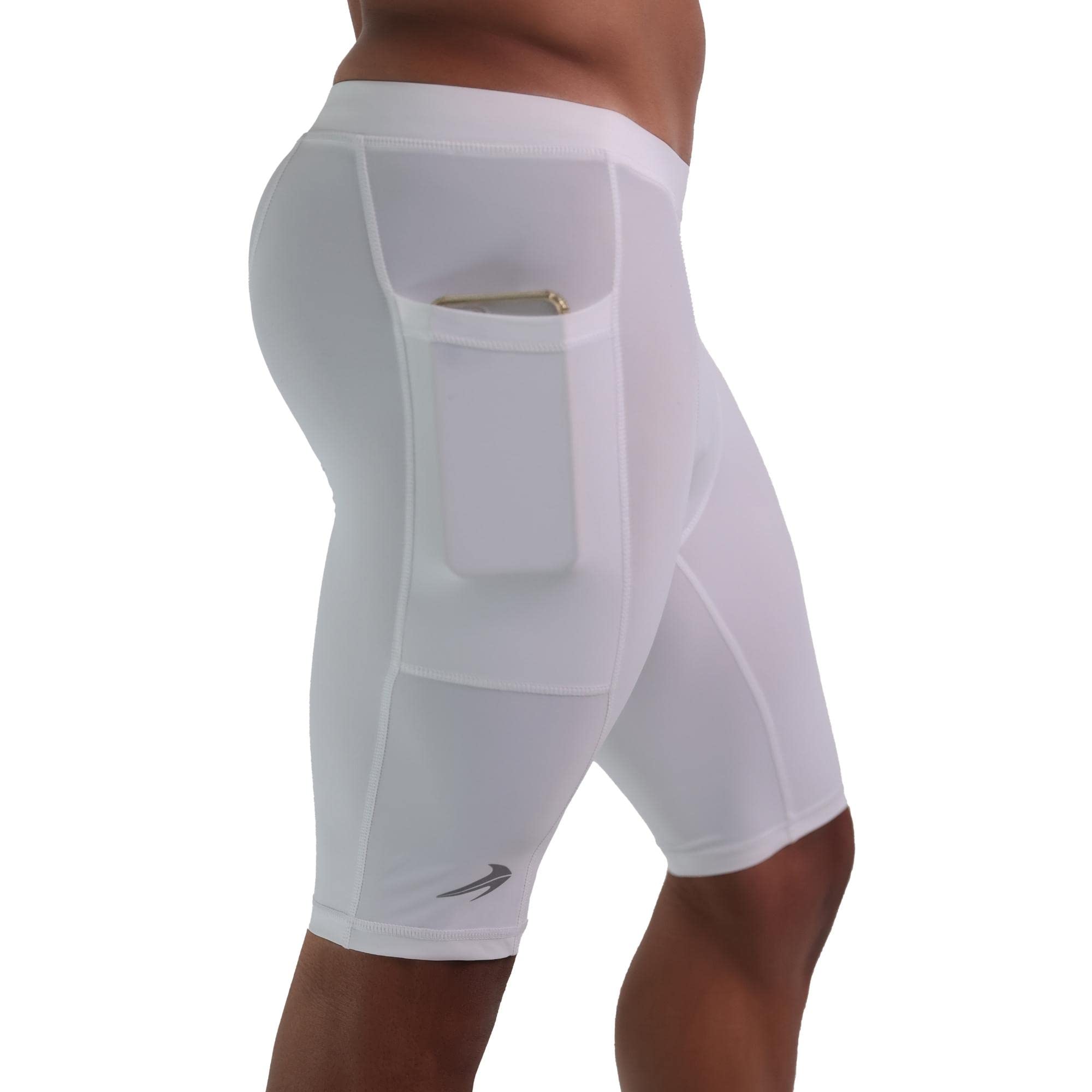 Men's Compression Shorts for Biking, Running & Workouts - Breathable Athletic Underwear for Active Lifestyle | Gym, Sports & Outdoor Activities