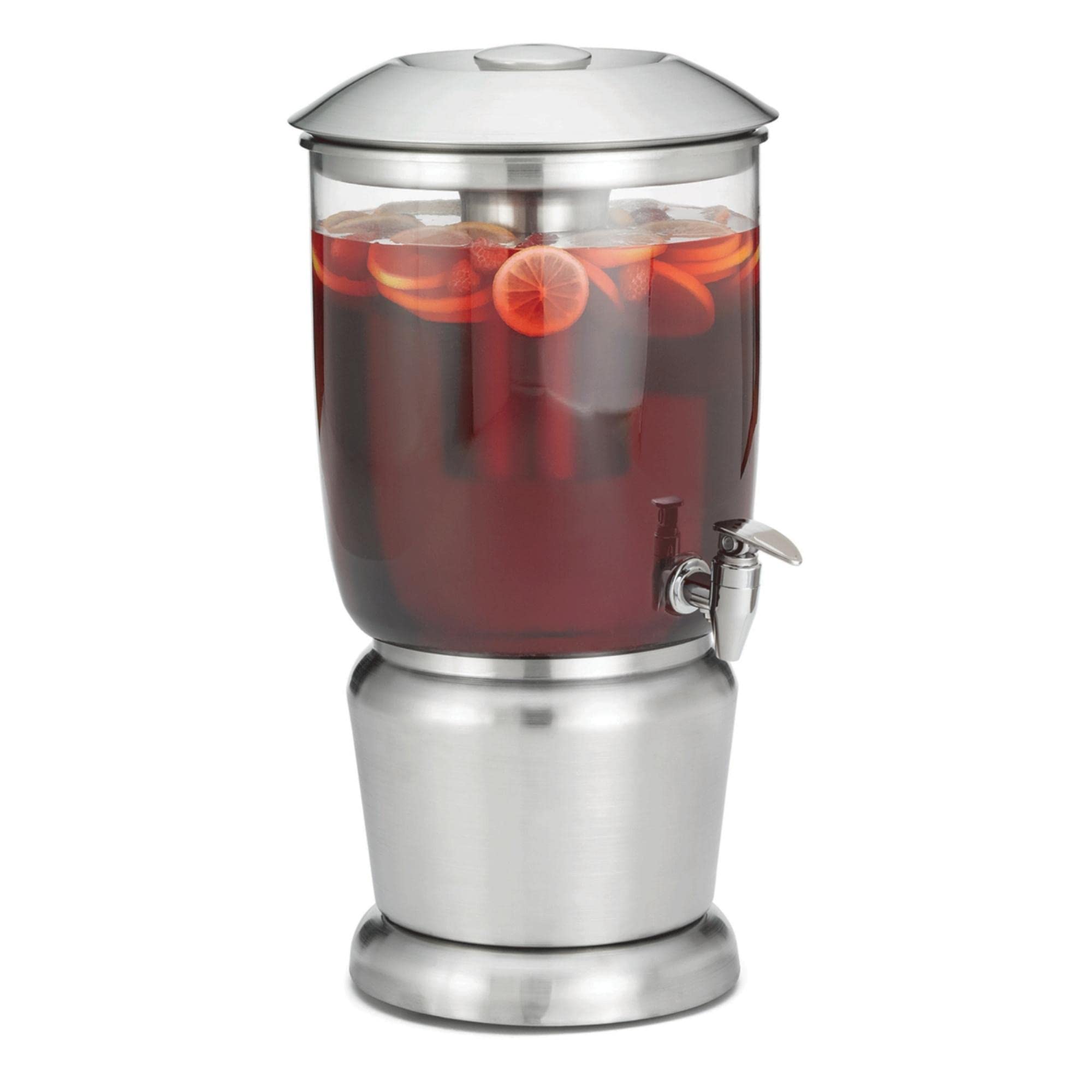 Stainless Steel Single Dispenser Infuser - 1.25 Gallon BPA-Free Water Dispenser for Home, Office & Gym | Perfect for Tea, Fruit Infused Water & Healthy Hydration