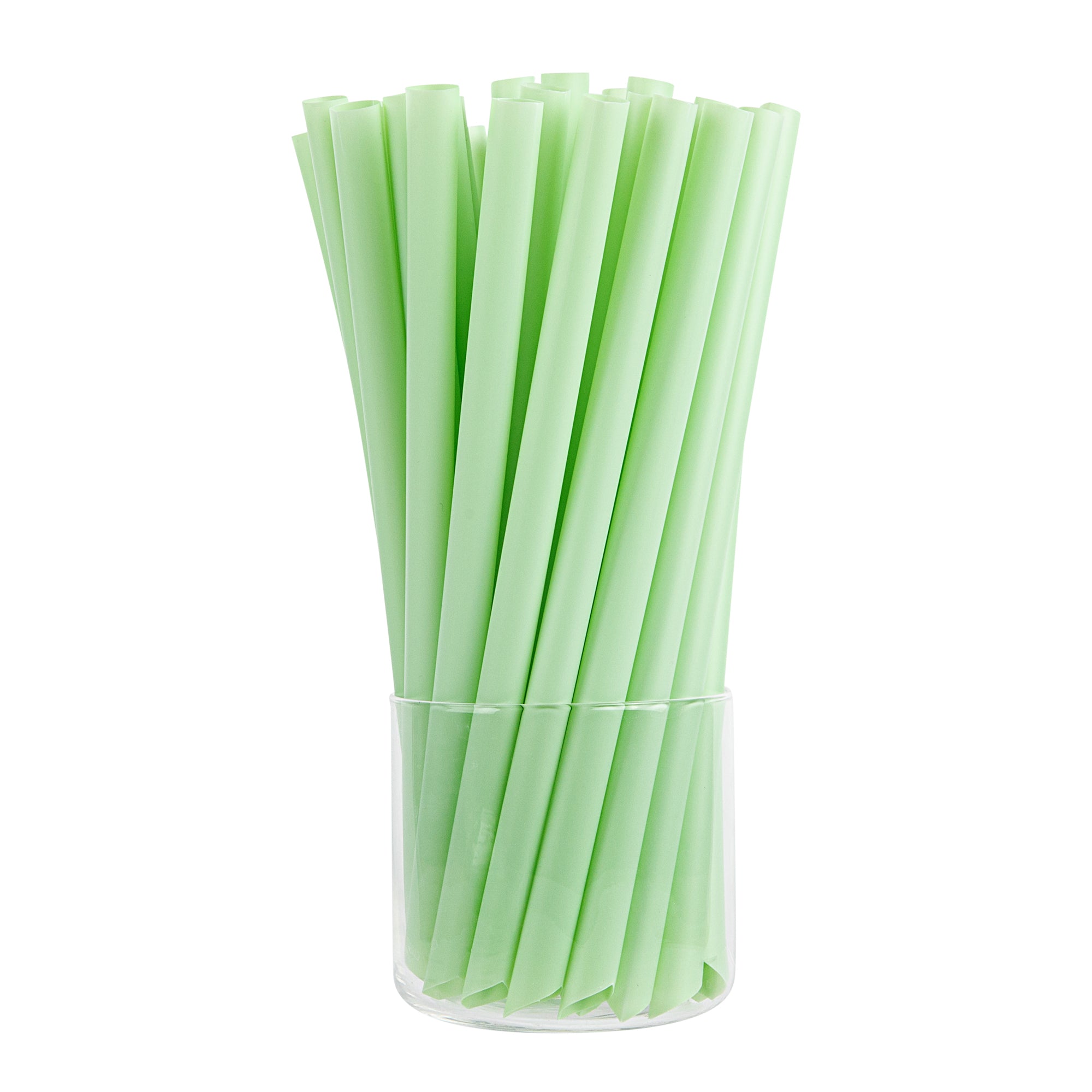 Eco-Friendly Extra Wide Boba Straws - 1000 Count Box | Compostable PLA Plastic, Pointed Tip | Perfect for Bubble Tea, Smoothies & Cold Drinks