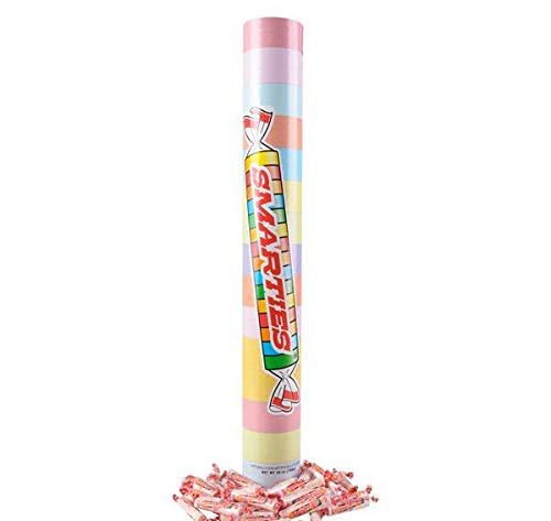 Smarties Super Tube Bank - Bulk Pack of 6 Candy Tubes | Perfect for Halloween Treats, Party Favors & Classroom Rewards