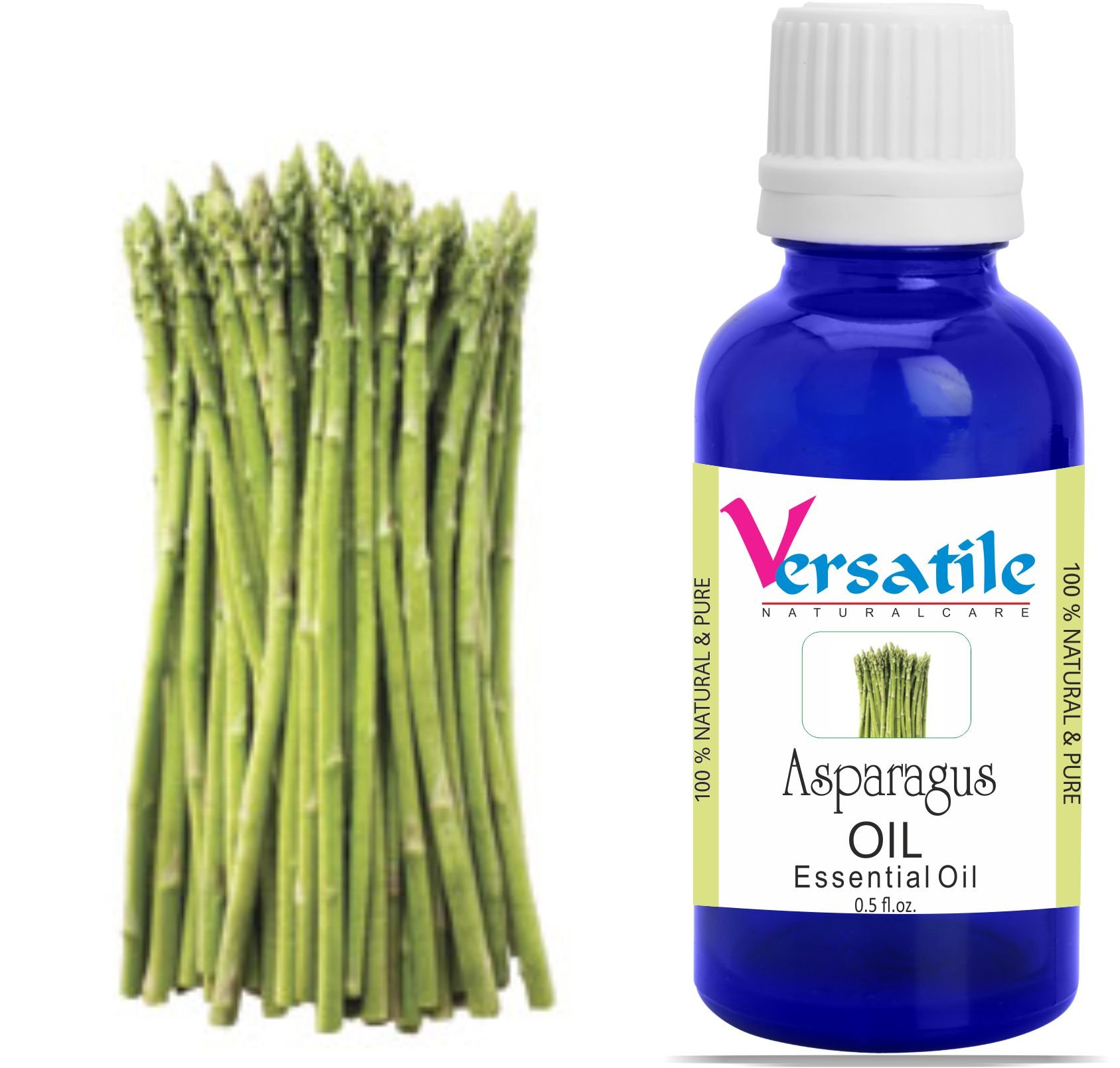 100% Pure Natural Asparagus Essential Oil for Aromatherapy, Diffusers & Massage - 3ML to 1000ML Size Options - Perfect for Relaxation, Stress Relief & Skin Care