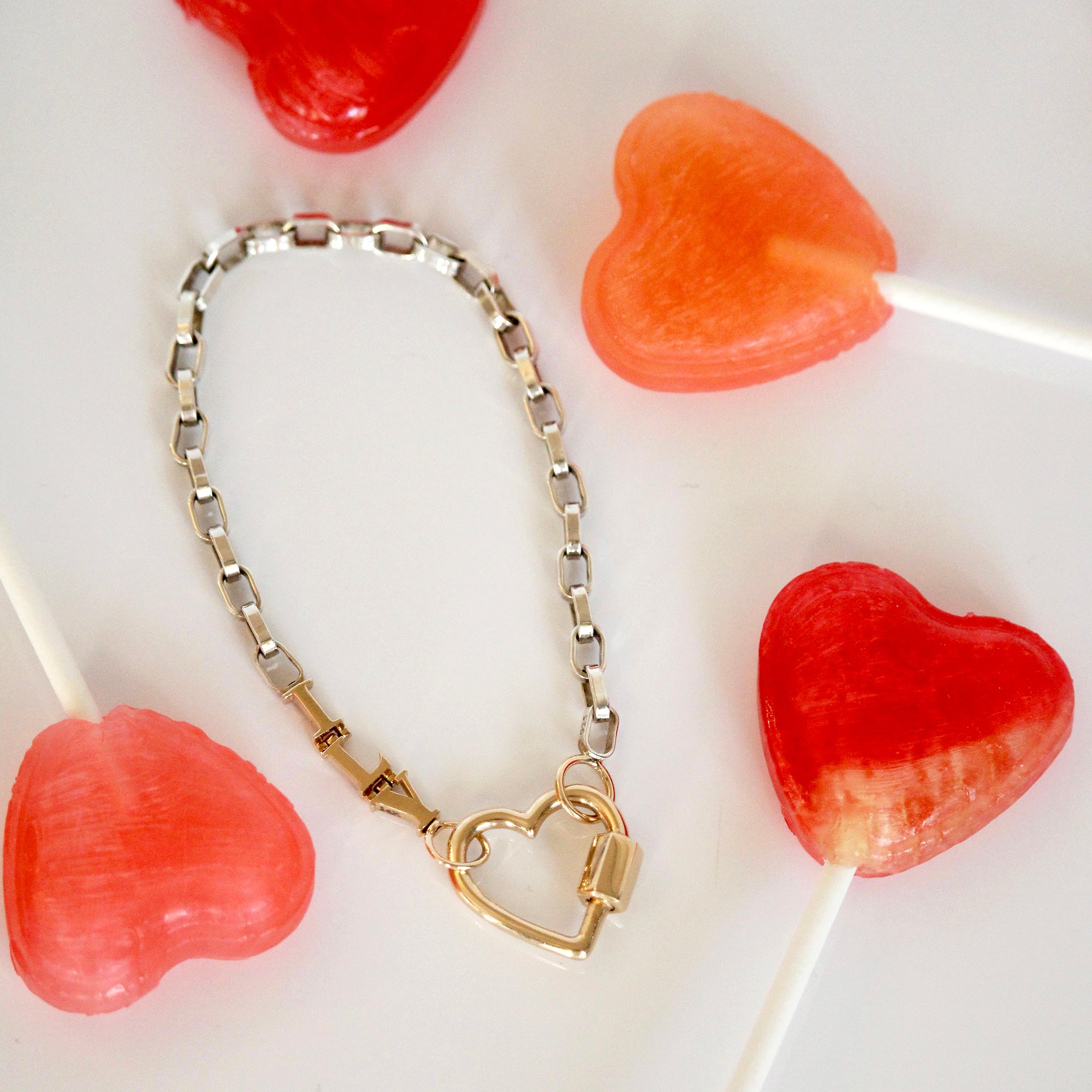 Marla Aaron Sterling Silver & 14K Gold 