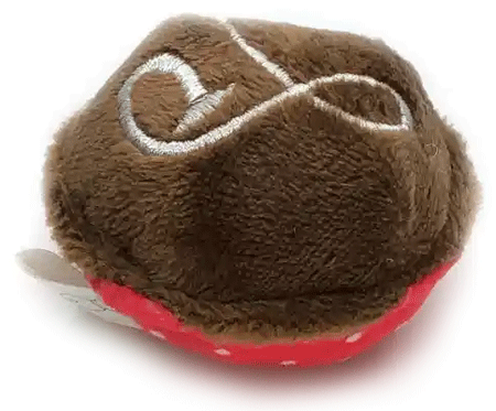 Premium Doyen World Truffle Brown Cat Toy with White Accents - Interactive Play for Indoor Cats, Kitten Teaser & Stress Relief for Feline Friends