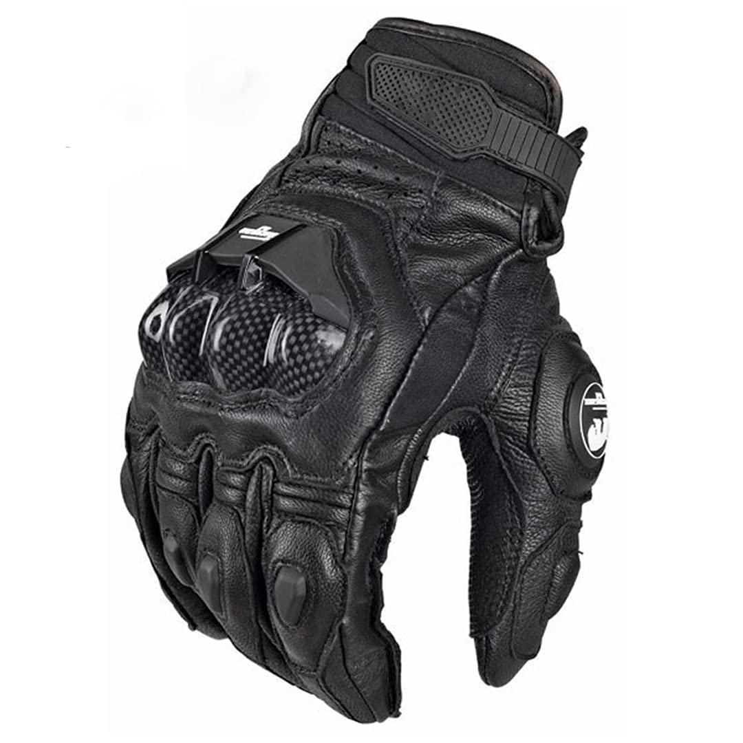 Men's & Women's Motorcycle Leather Gloves - Racing & Driving for Riders
