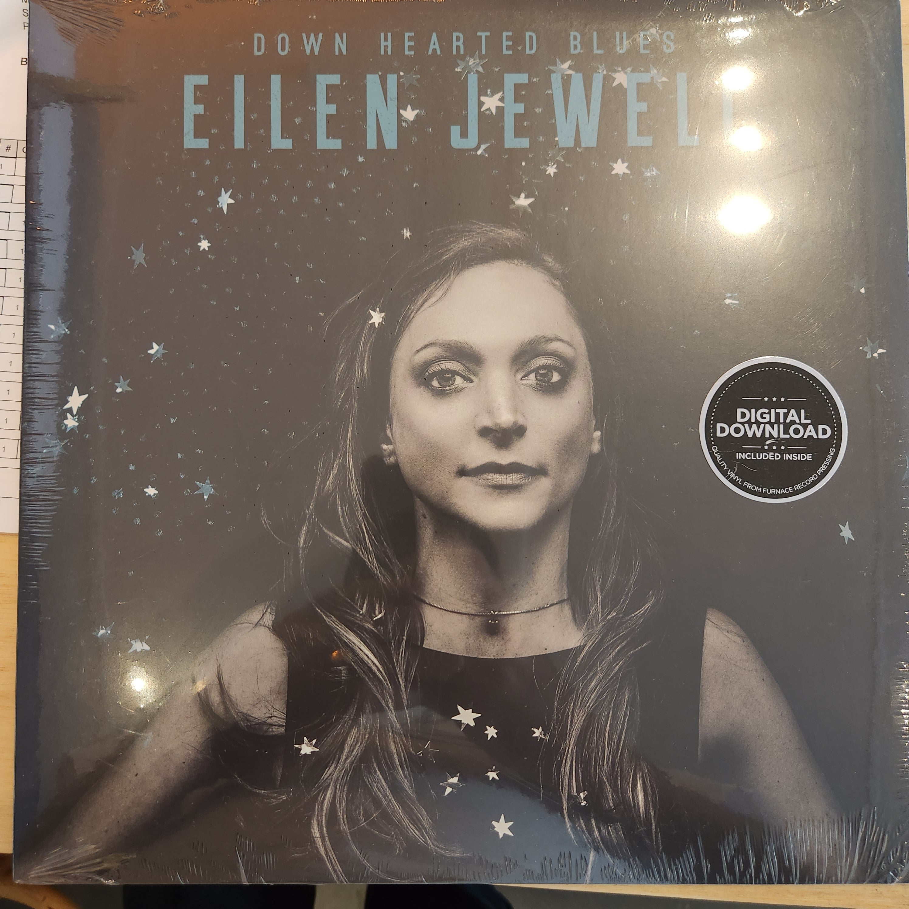 Eilen Jewell - Down Hearted Blues Vinyl LP Record | Blues & Americana Music | Perfect for Vinyl Collectors & Music Lovers