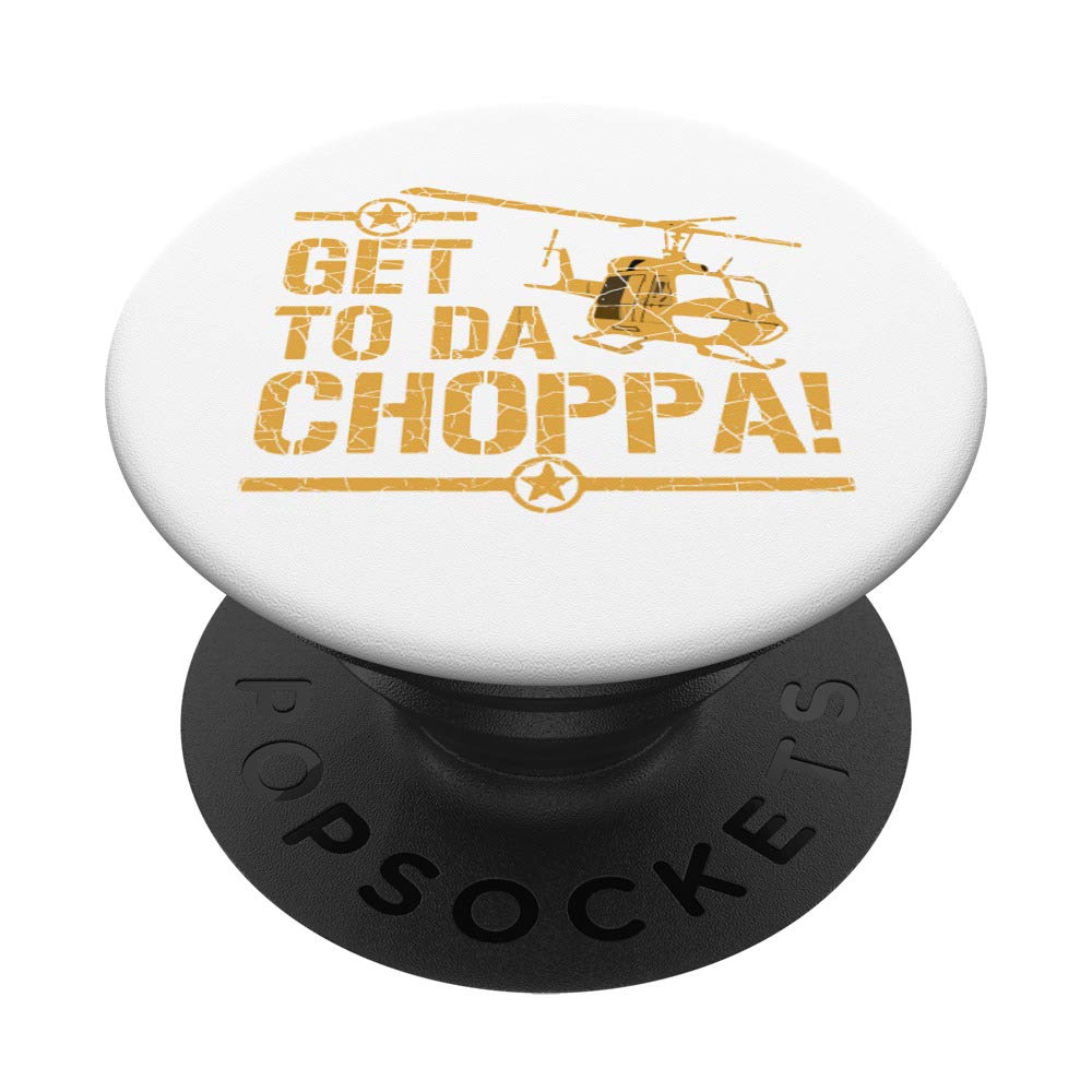 Get to the Choppa II PopSockets PopGrip - Interchangeable Phone & Tablet Stand with Swappable Top | Perfect for Gaming, Travel & Daily Use