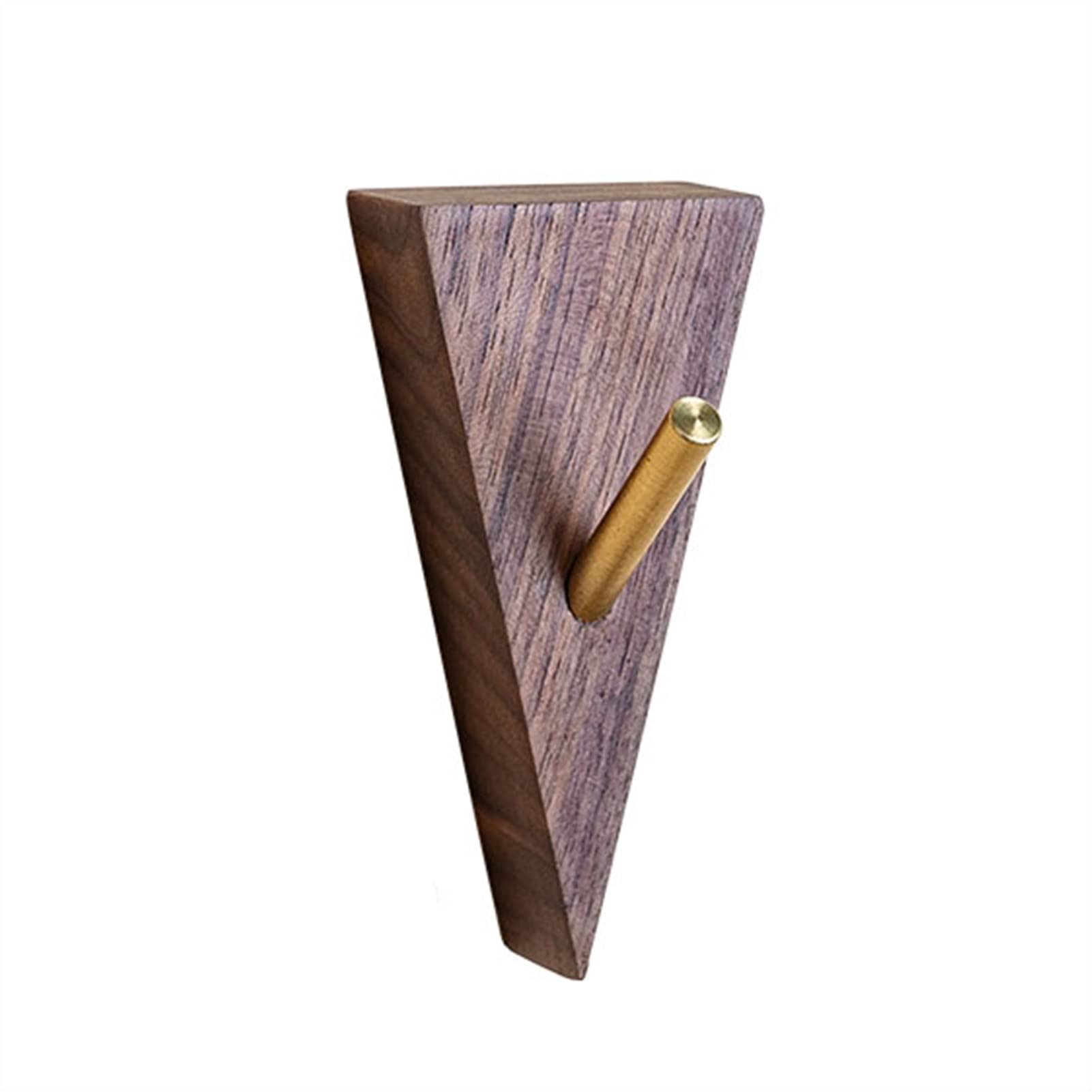 Wooden Wall Mounted Coat Rack with Hooks & Shelf - Space Saving Entryway Organizer for Living Room, Bedroom, Bathroom & Porch - Perfect for Hanging Coats, Hats, Bags & Towels (Color B)