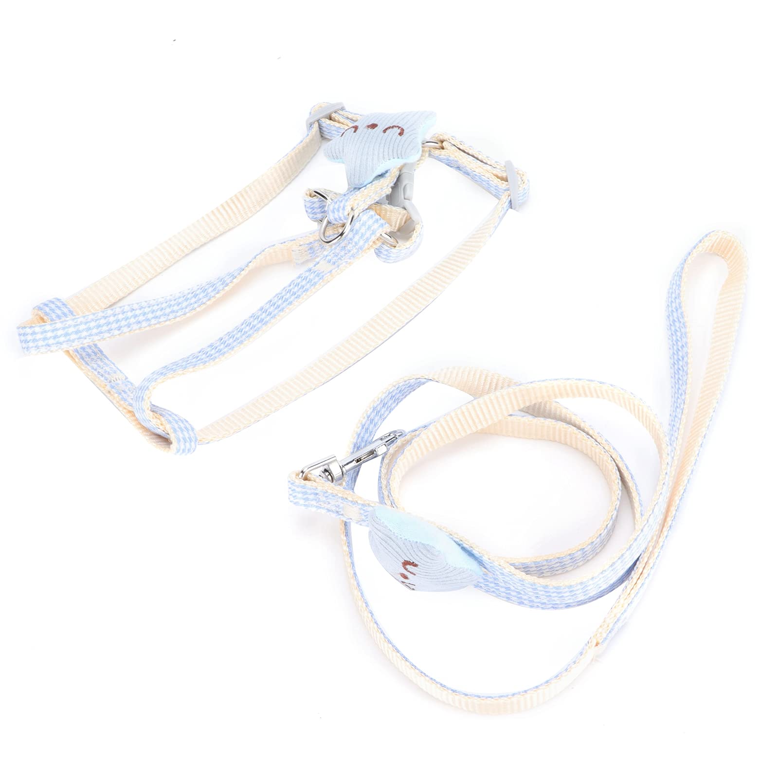 GLOGLOW Escape Proof Adjustable Pet Harness & Leash Set for Small Dogs and Cats - Comfortable Puppy Walking Vest for Outdoor Adventures, Park Visits, and Daily Walks