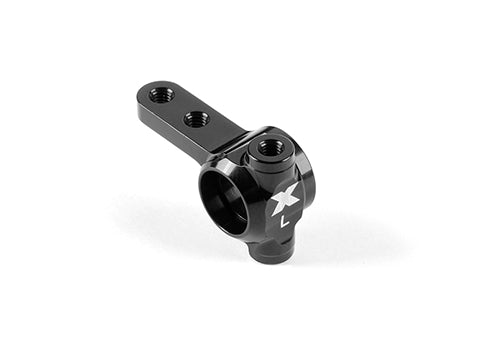 Aluminum Steering Block Left - Heavy Duty Replacement Part for RC Cars, Trucks & Off-Road Vehicles - Perfect for Racing, Crawling & Off-Road Adventures