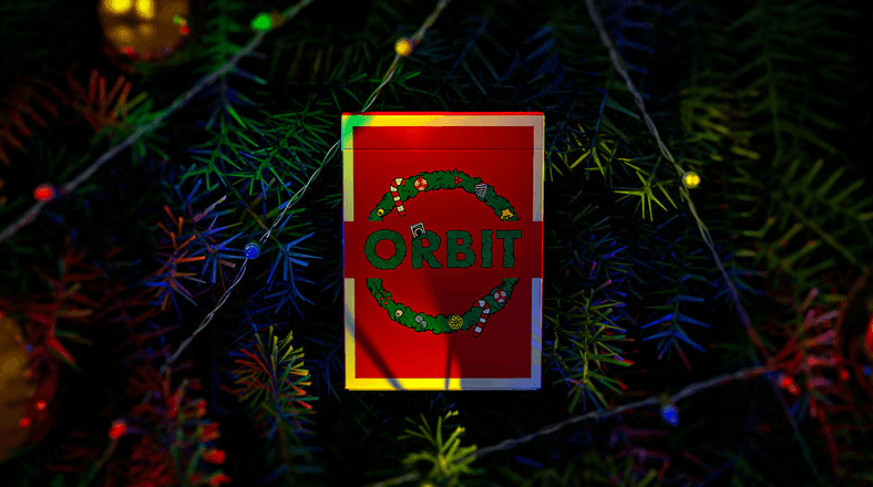 Orbit Christmas V2 Playing Cards - Premium Holiday-Themed Deck for Card Games, Magic Tricks & Collectors | Perfect for Christmas Gifts, Family Game Nights & Poker Parties