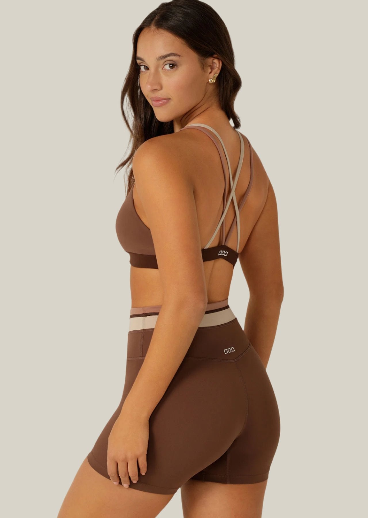 High Waist Tone On Tone Sports Bike Shorts for Women - Breathable & Quick-Dry Cycling Shorts - Perfect for Gym, Running, Yoga & Outdoor Activities
