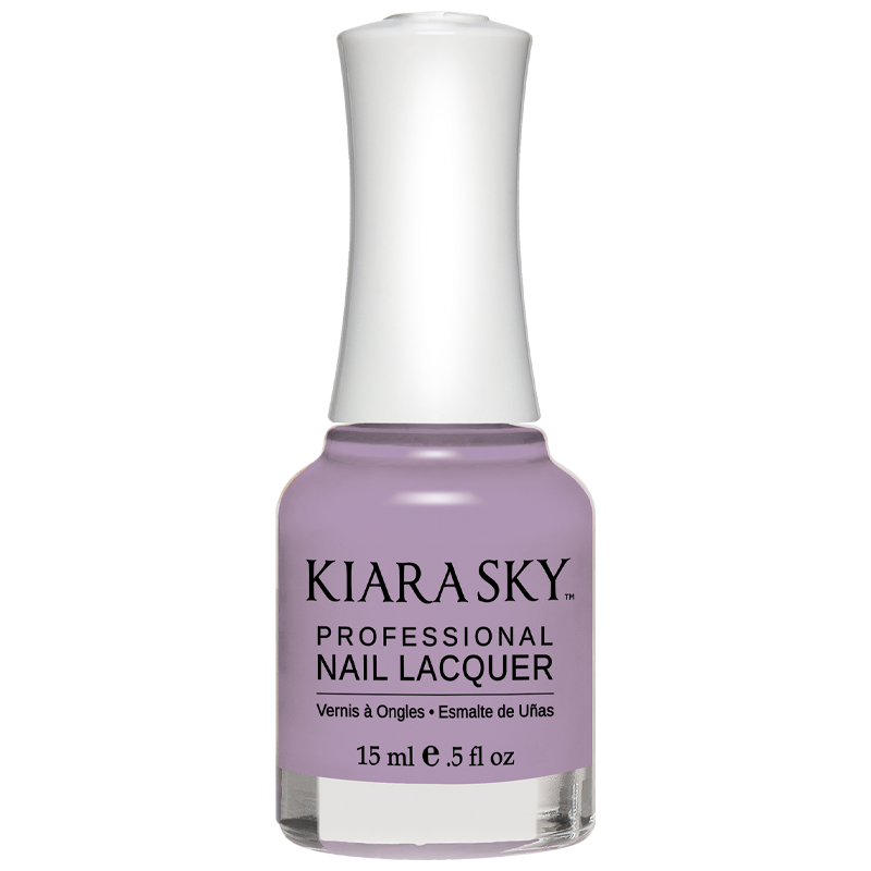 Warm Lavender Nail Lacquer N509 - Long-Lasting Nail Polish for Manicures & Pedicures - Perfect for Everyday Wear & Special Occasions