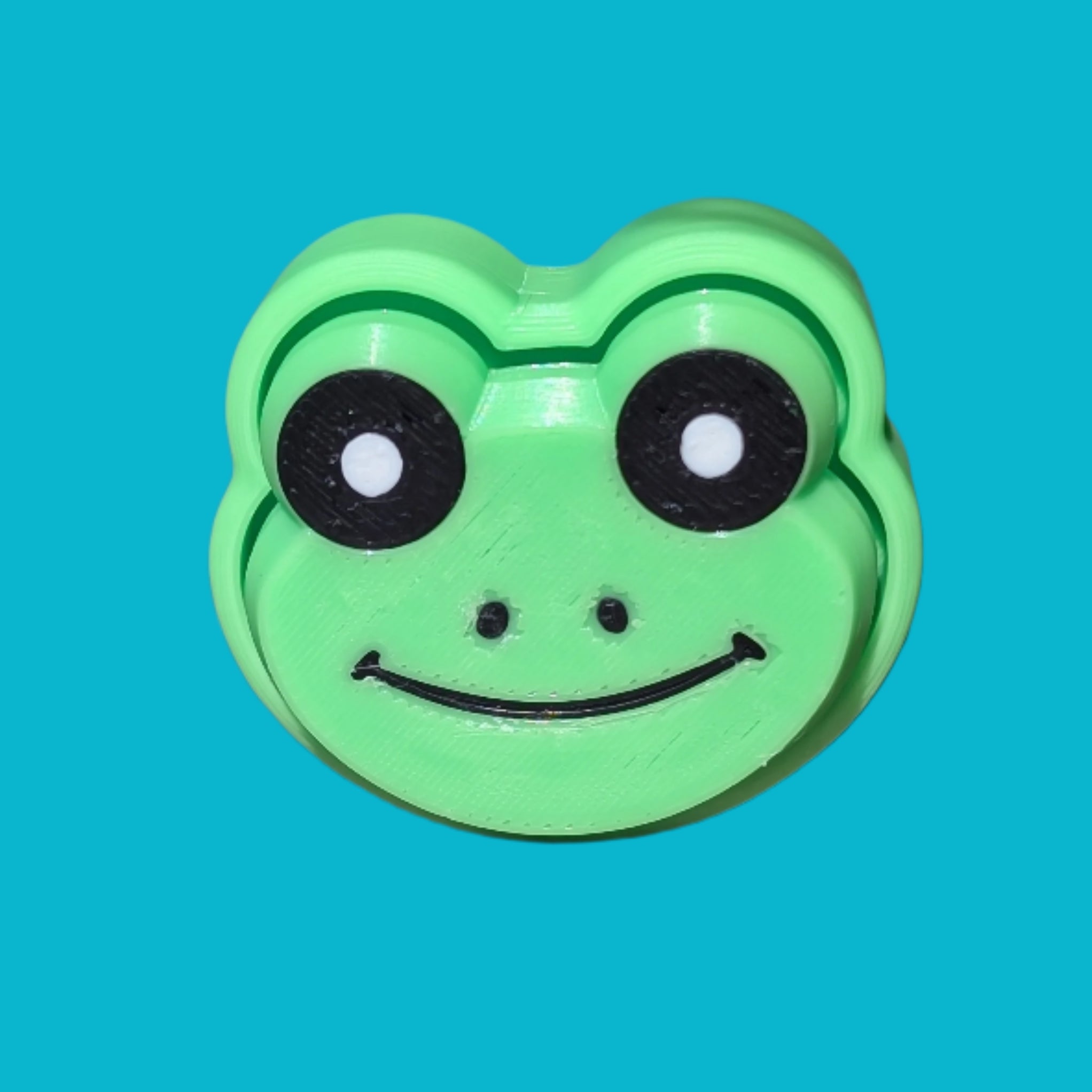 3D Printed Frog Clicker - Fun Stress Relief Toy for Office, School & Home - Perfect for Anxiety Relief, Fidgeting & Focus Aid