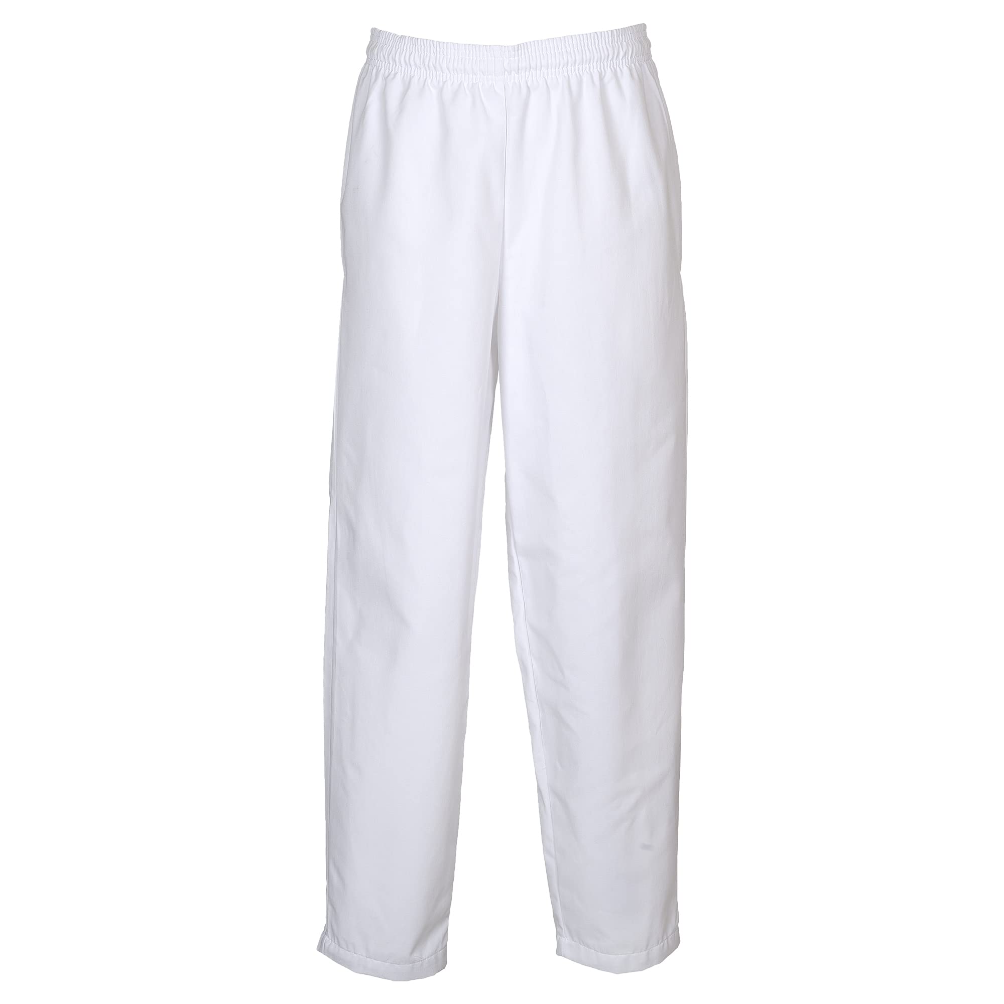 **FAME Men's Classic Baggy Chef Pants - Professional Kitchen Work Pants for Cooking, Baking & Restaurant Staff - Comfortable & Durable**