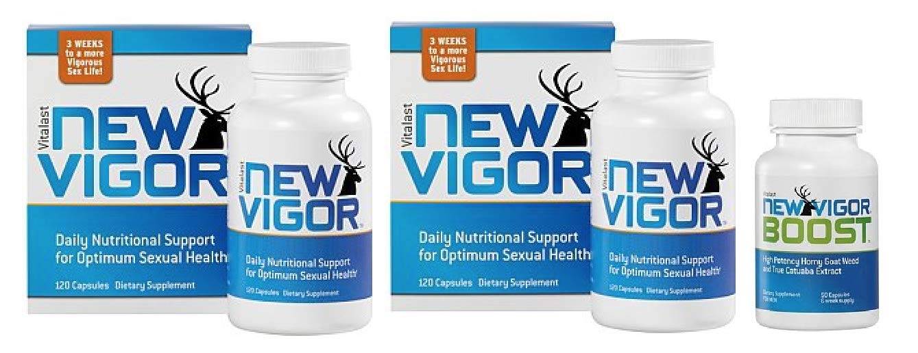 NewVigor Daily & Boost Combo Pack - 2 Bottles Daily Supplement + 1 Bottle Energy Booster | Immune Support & Vitality Enhancement for Active Lifestyle