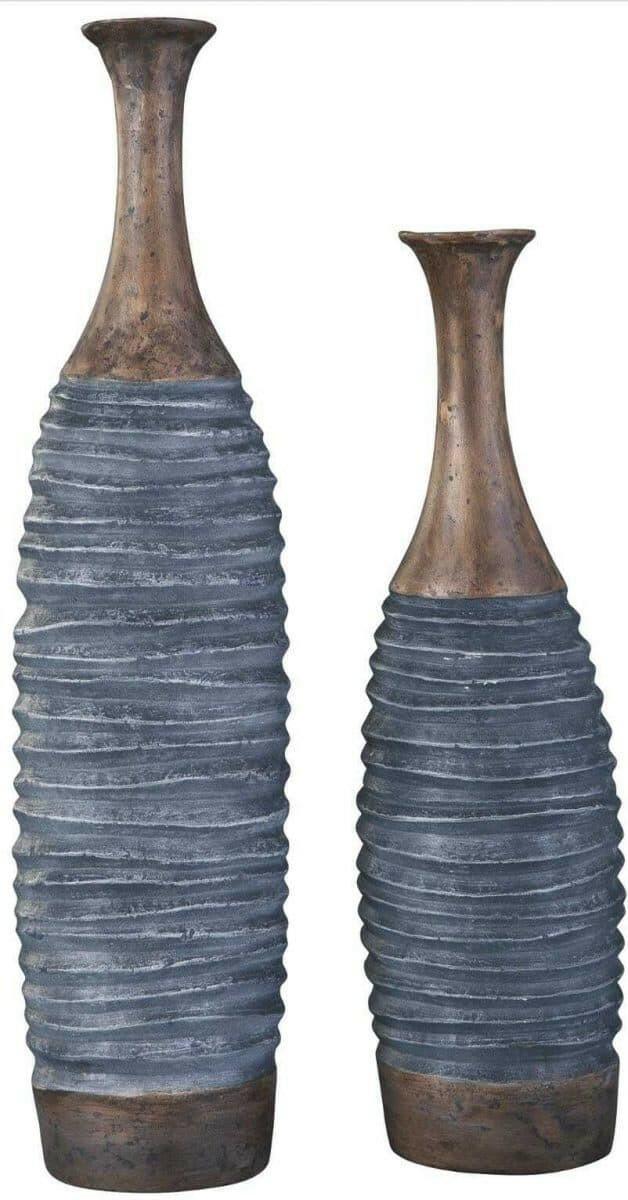 Blayze Modern Ceramic Vase Set A2000388 - Elegant Home Decor for Living Room, Dining Table & Wedding Centerpieces