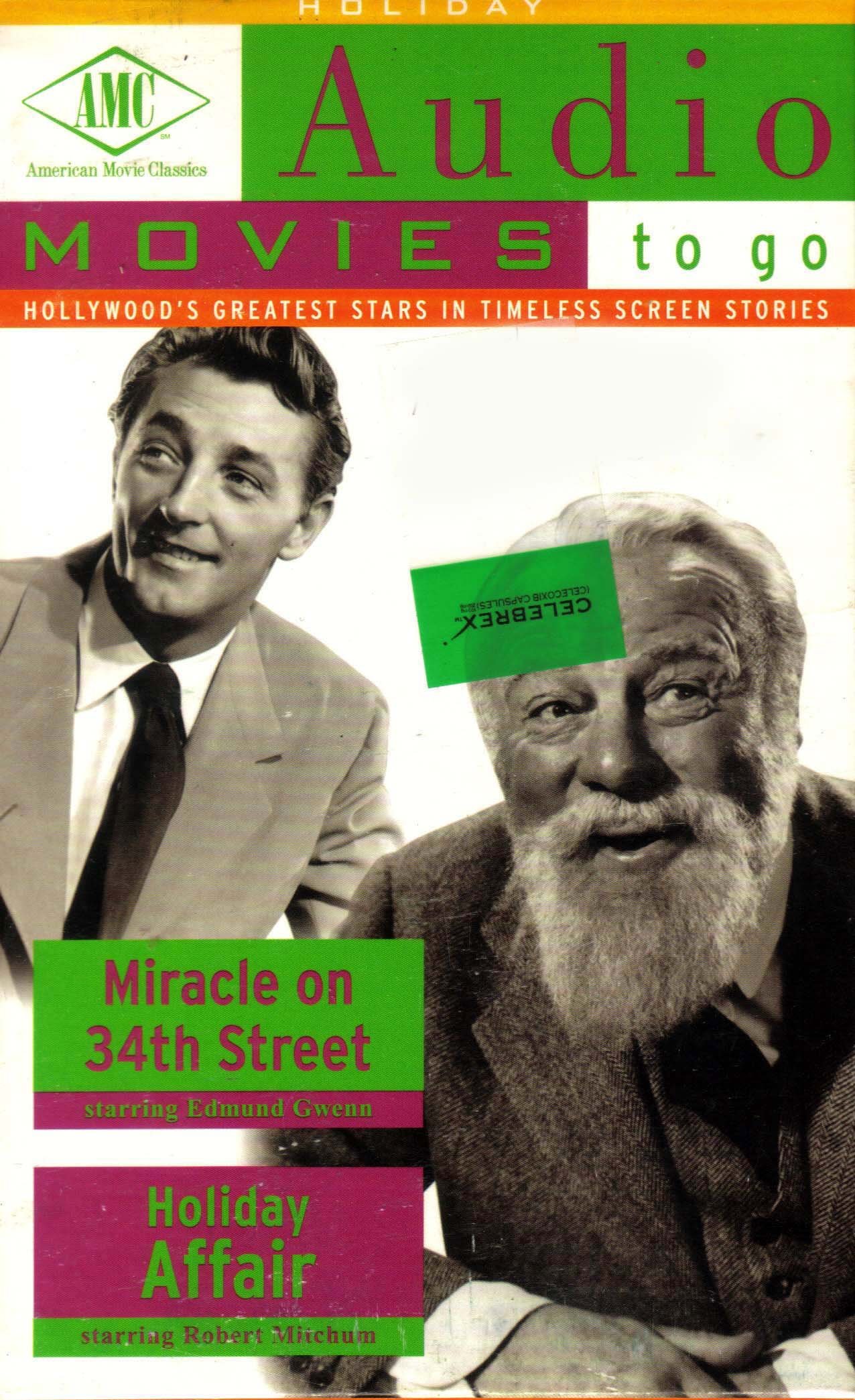 AMC's Audio Movies to Go: Miracle on 34th Street - Classic Holiday Film for Travel & Commuting - Perfect for Road Trips, Airplane Entertainment & Relaxation