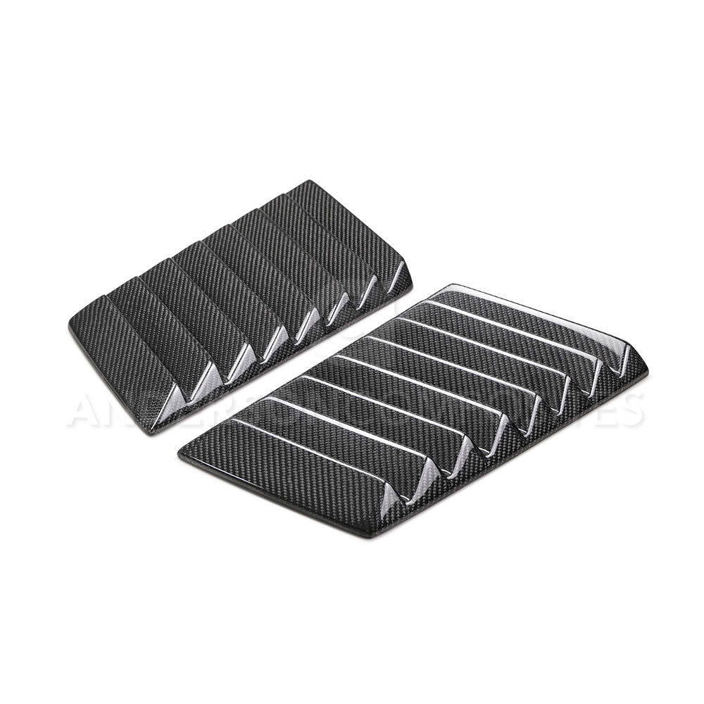 2007-2018 Jeep Wrangler Front Grille Replacement - Anderson Composites AC HV17FDRA - Durable ABS Plastic for Off-Road & Daily Driving