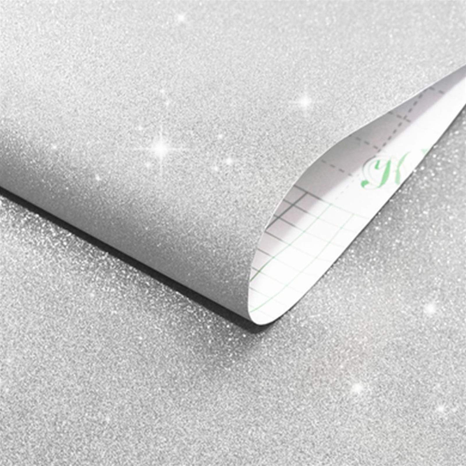 Kengbi Multi-Purpose Self-Adhesive Wallpaper - Glitter Shiny Wall Decoration for Home & Office - Creative Luxury DIY Stickers for Gift Box Packaging, Birthday Presents & Party Decor