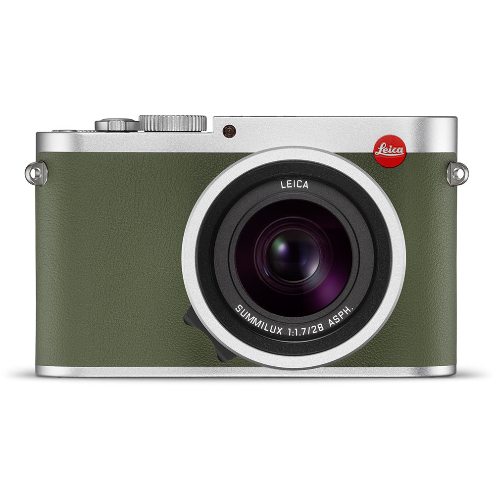 Leica Q (Typ 116) Digital Camera - Khaki Limited Edition - 28mm f/1.7 Lens, Full Frame Sensor - Perfect for Travel Photography & Street Shooting