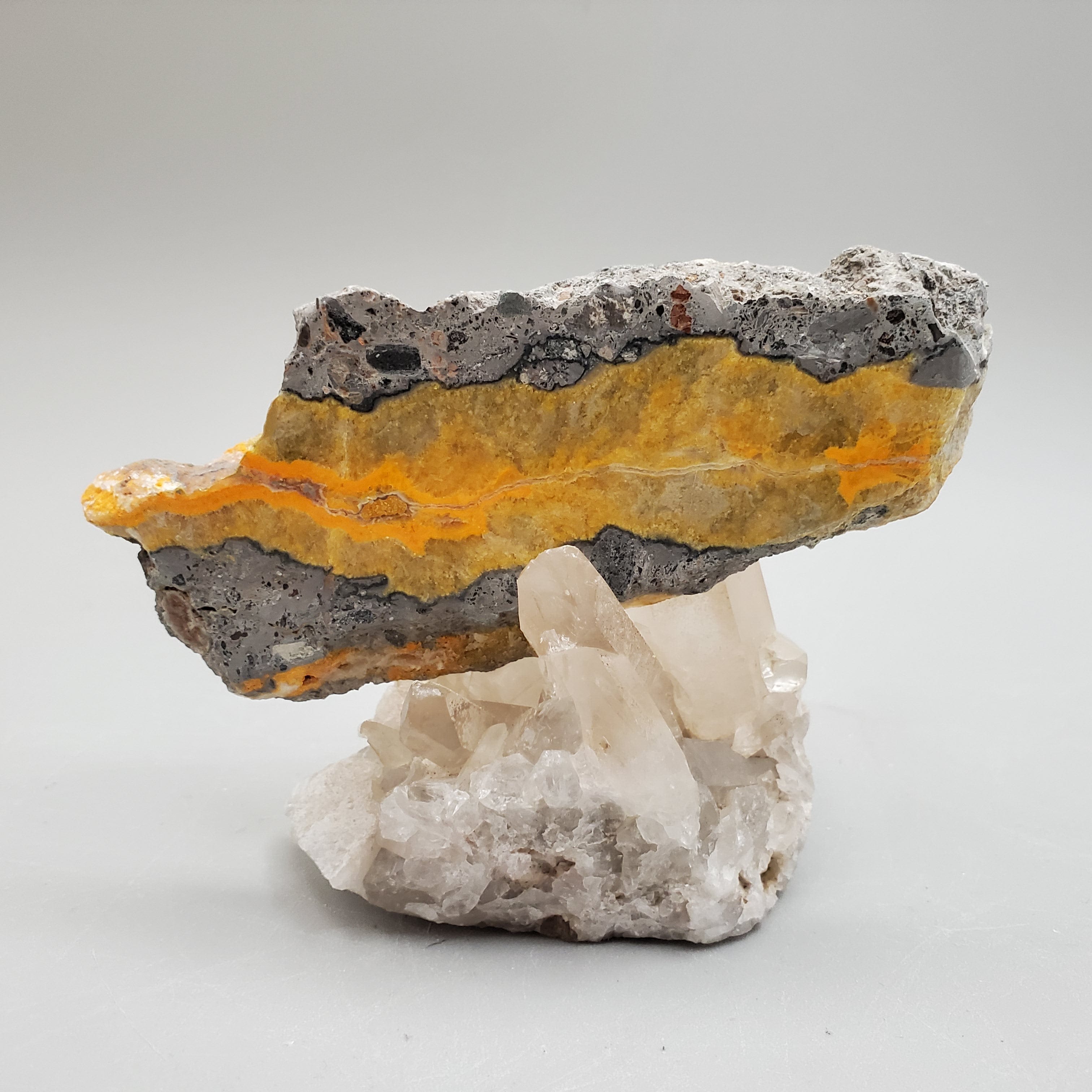 Natural Bumblebee Jasper Slab - Unique Healing Stone for Home Decor, Meditation & Crystal Collection | Perfect for Gifts, Yoga Spaces & Energy Work