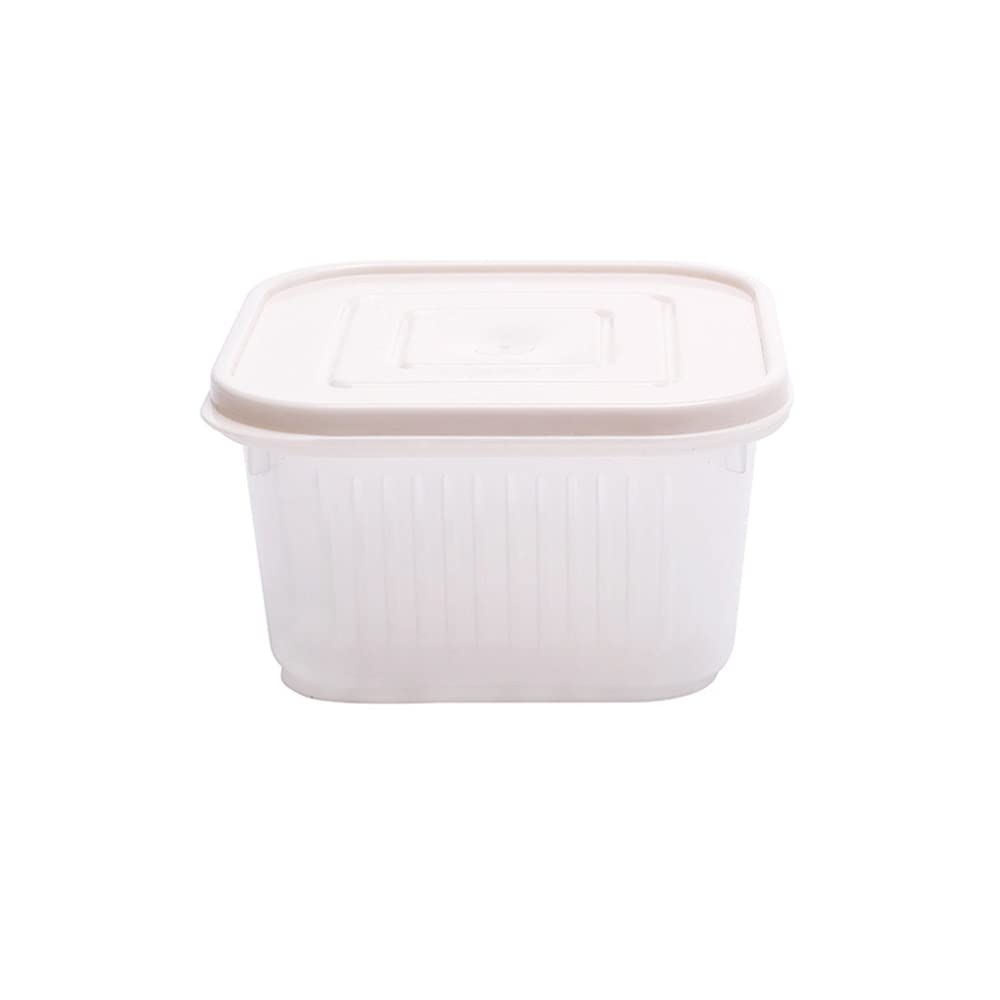 3-Pack Leak-Proof Plastic Food Storage Containers for Kids Lunch & Sandwich - BPA-Free, Microwave & Dishwasher Safe (Beige) - Perfect for School, Picnics & Meal Prep